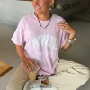 "UNIVERSITY" TEE | PINK sold by He Would Love First