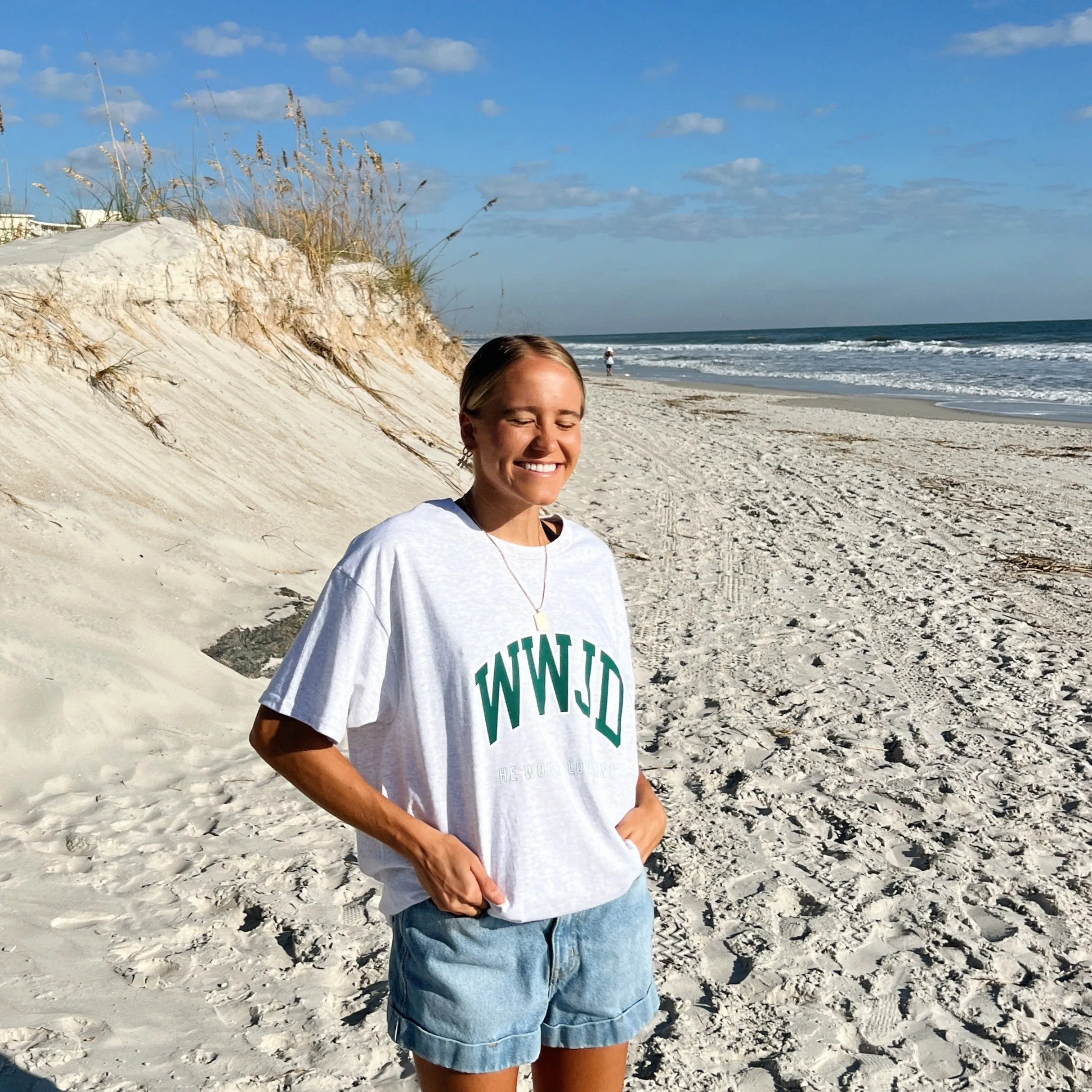 LIMITED! | "UNIVERSITY" TEE | ASH sold by He Would Love First product image thumbnail 3