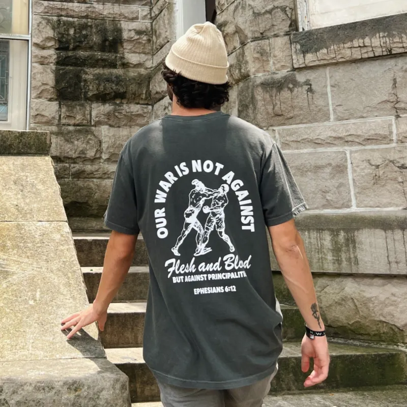 NEW! | "OUR WAR" PREMIUM COMFORT COLOR TEE | PEPPER sold by He Would Love First