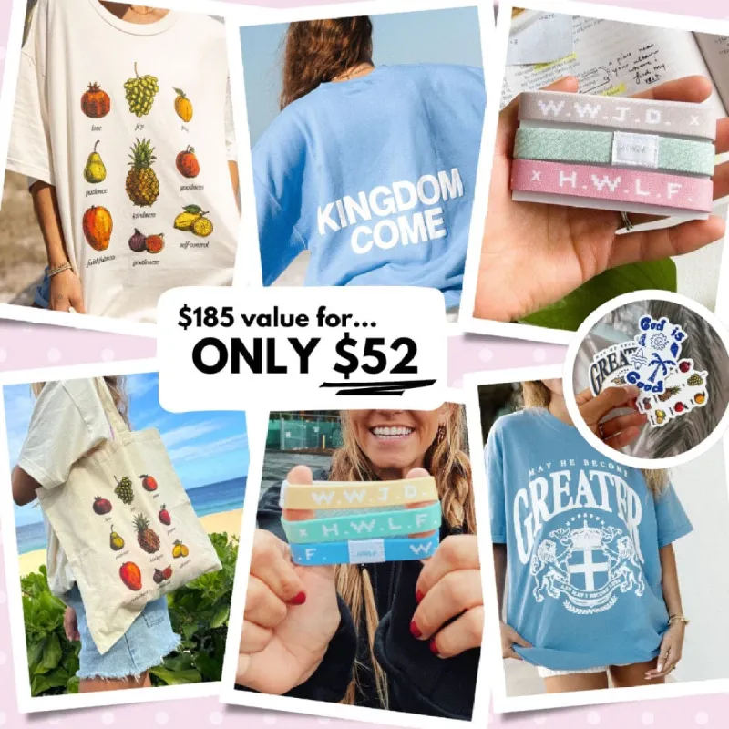 NEW! | "ESSENTIALS" BUNDLE! | $185 VALUE sold by He Would Love First