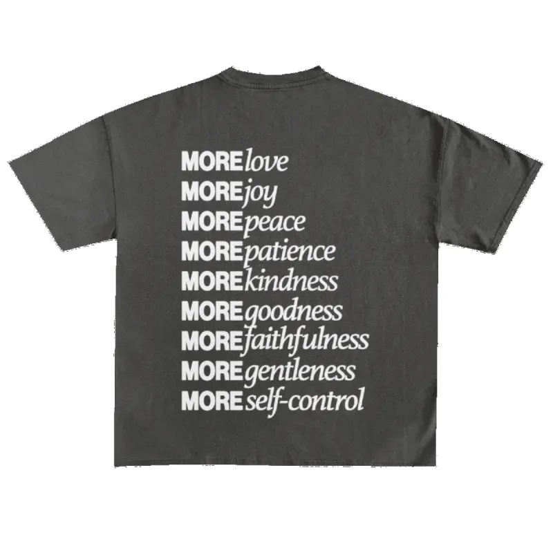NEW | "MORE FRUIT" PREMIUM COMFORT COLOR TEE | PEPPER sold by He Would Love First