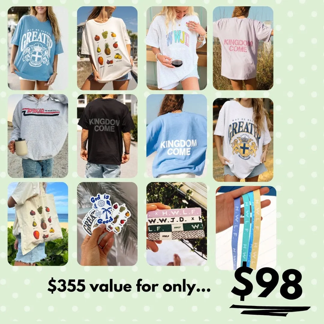 NEW! | ALL-IN-ONE BUNDLE! | $355 VALUE! sold by He Would Love First