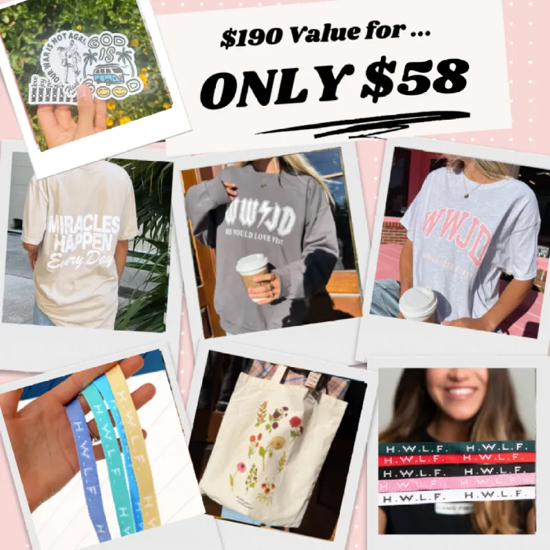 RESTOCK!! SPRING BUNDLE! [$190 VALUE - 70% OFF] sold by He Would Love First