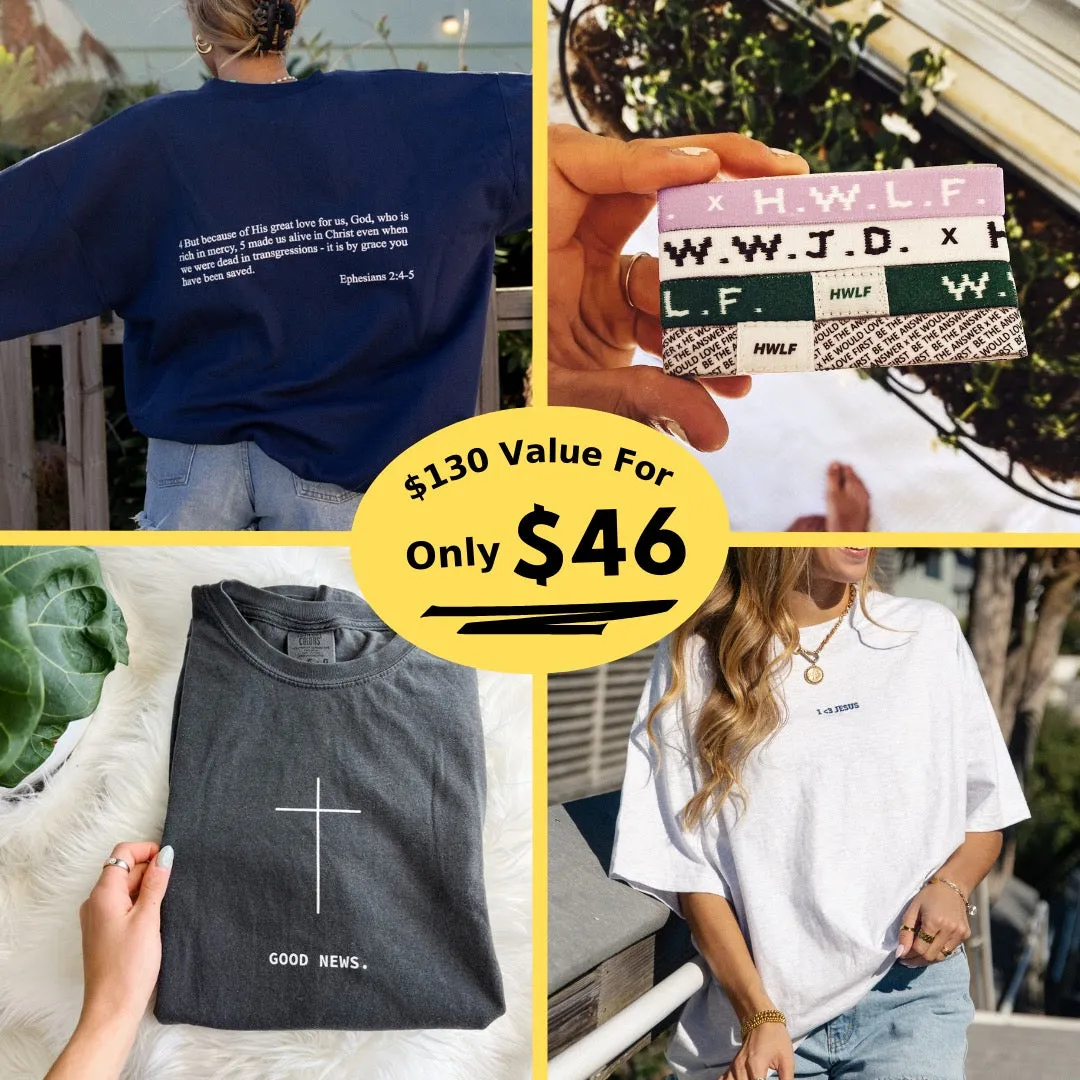 NEW! | ESSENTIAL BUNDLE! | $130 VALUE sold by He Would Love First