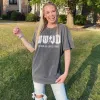 VINTAGE WWJD | COMFORT COLORS TEE | PEPPER sold by He Would Love First