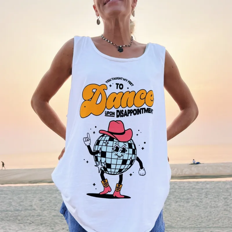NEW! | "DANCE" PREMIUM COMFORT COLOR BEACH TANK! sold by He Would Love First