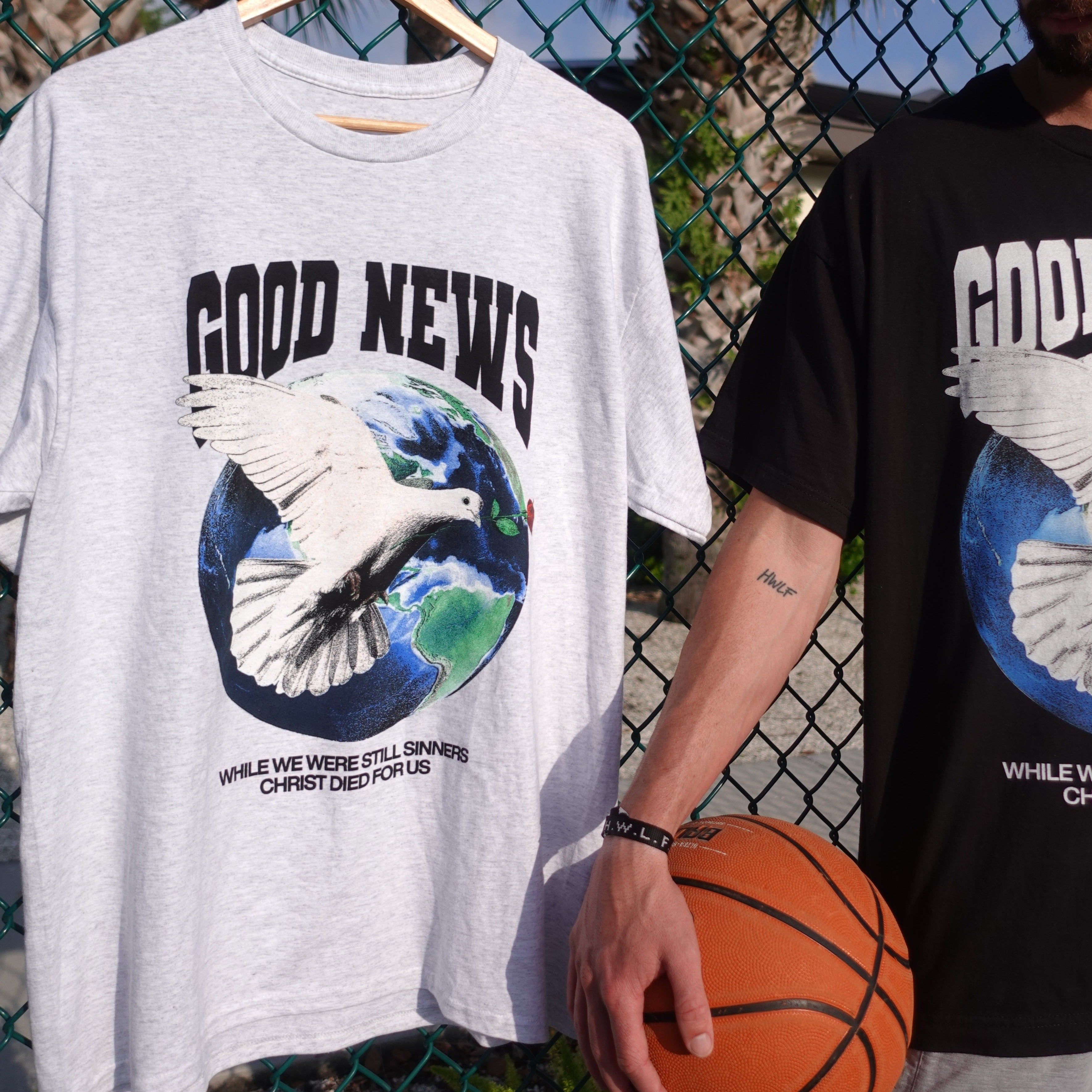 [teket] / ☆ 25SS Good News L/S Tee / Ash Blue f22bf043ba972c0368f6e2f2e0bdbb