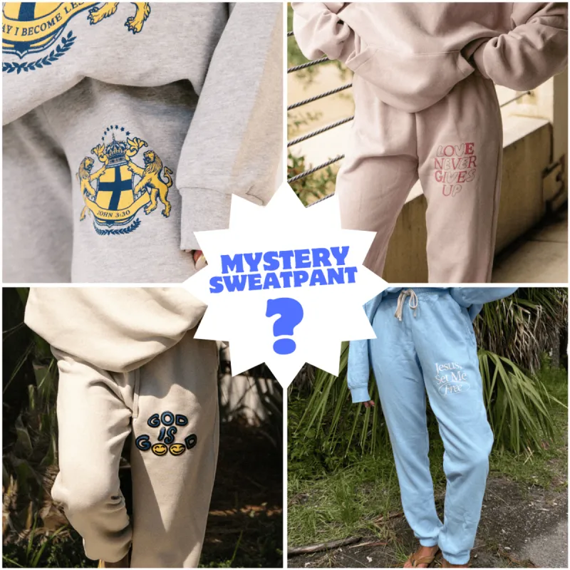 MYSTERY SWEATPANTS??? sold by He Would Love First