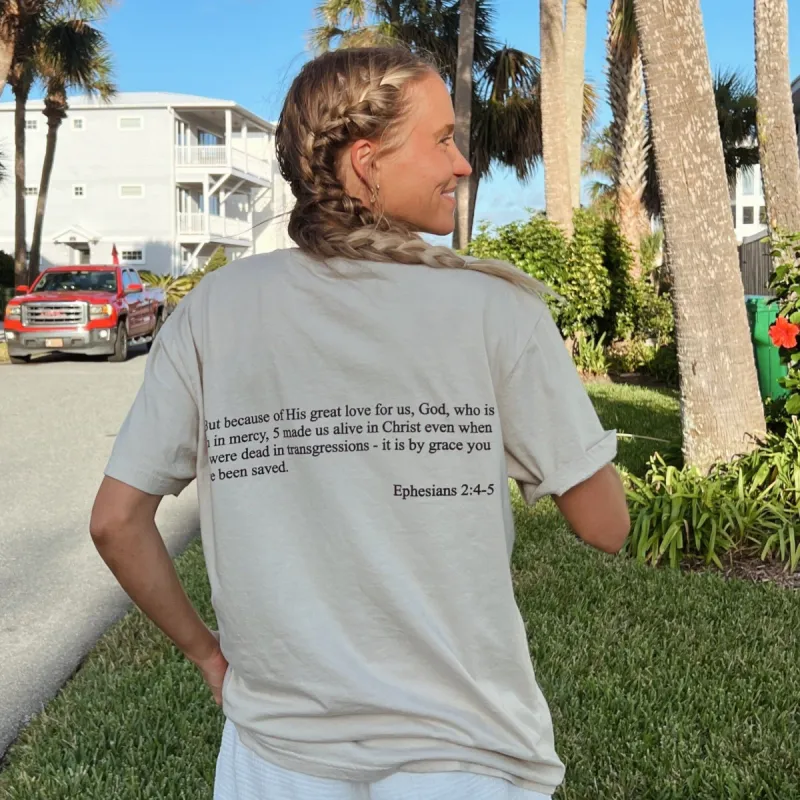NEW! | "SCRIPTURE" TEE | SAND sold by He Would Love First