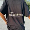 RESTOCK! | "FAITHFUL" | PREMIUM COMFORT COLOR TEE | BLACK sold by He Would Love First