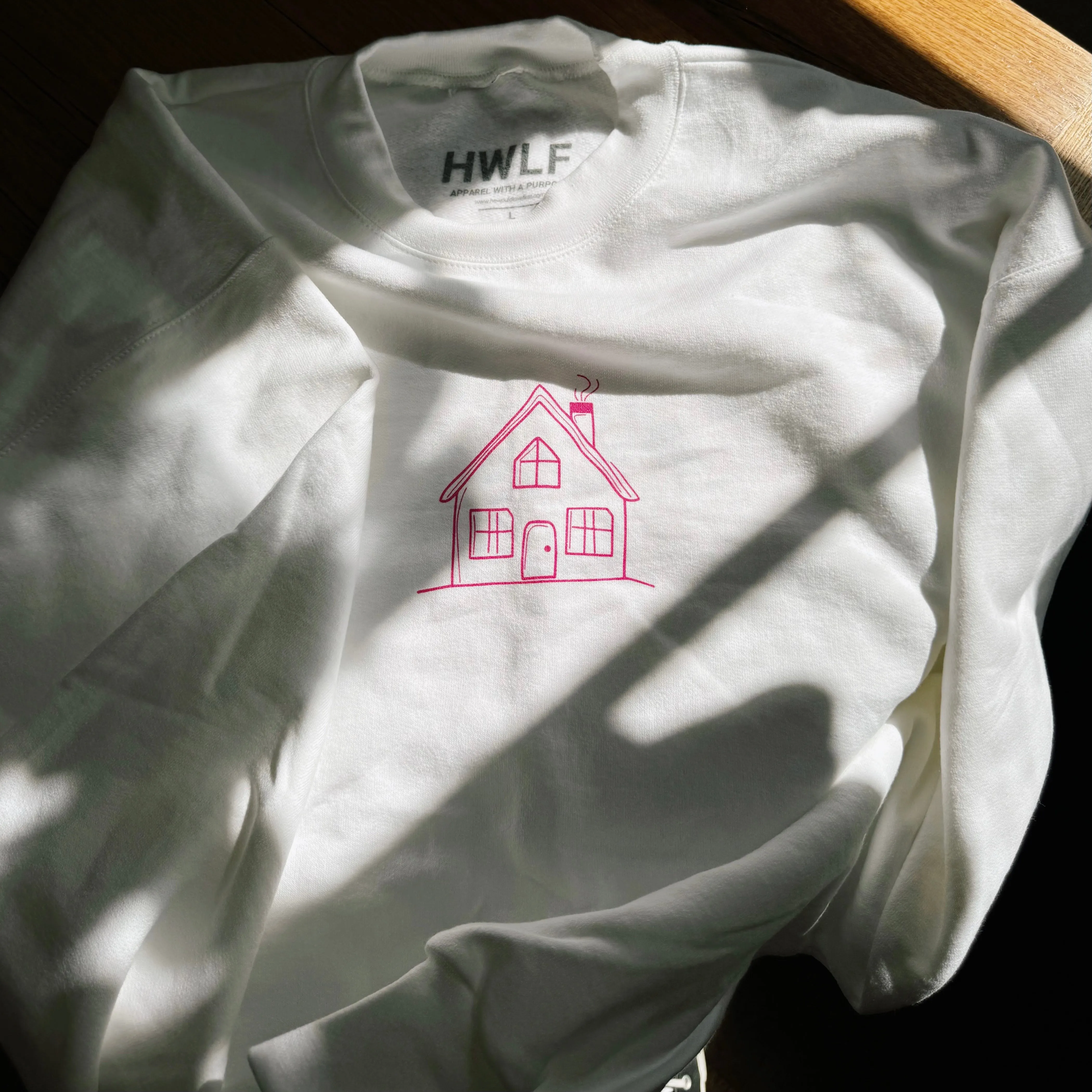 NEW! | "HOUSE OF THE LORD" COZY CREW | WHITE sold by He Would Love First product image thumbnail 5