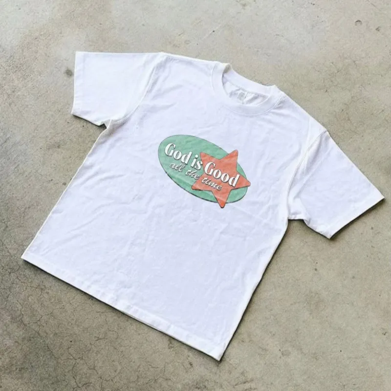 "GOD IS GOOD" RETRO TEE sold by He Would Love First