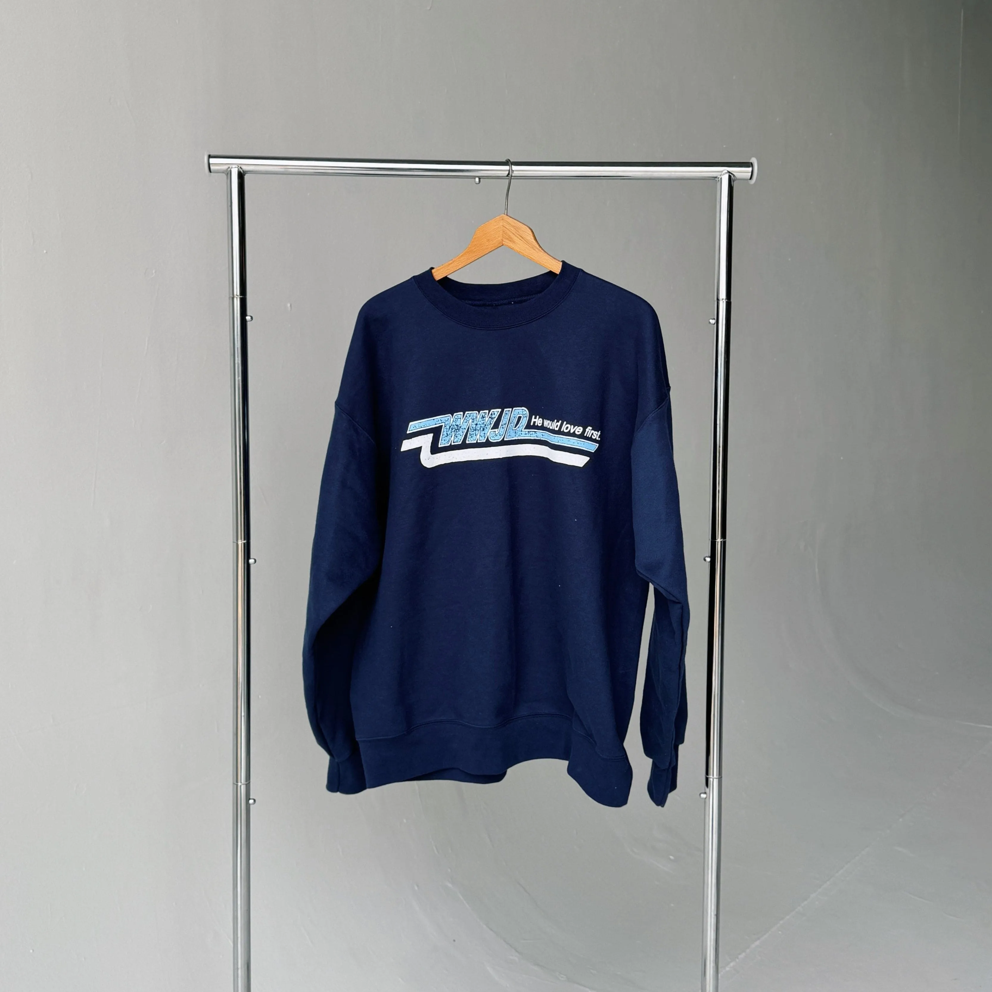 VINTAGE WWJD SKATER CREWNECK sold by He Would Love First product image thumbnail 3