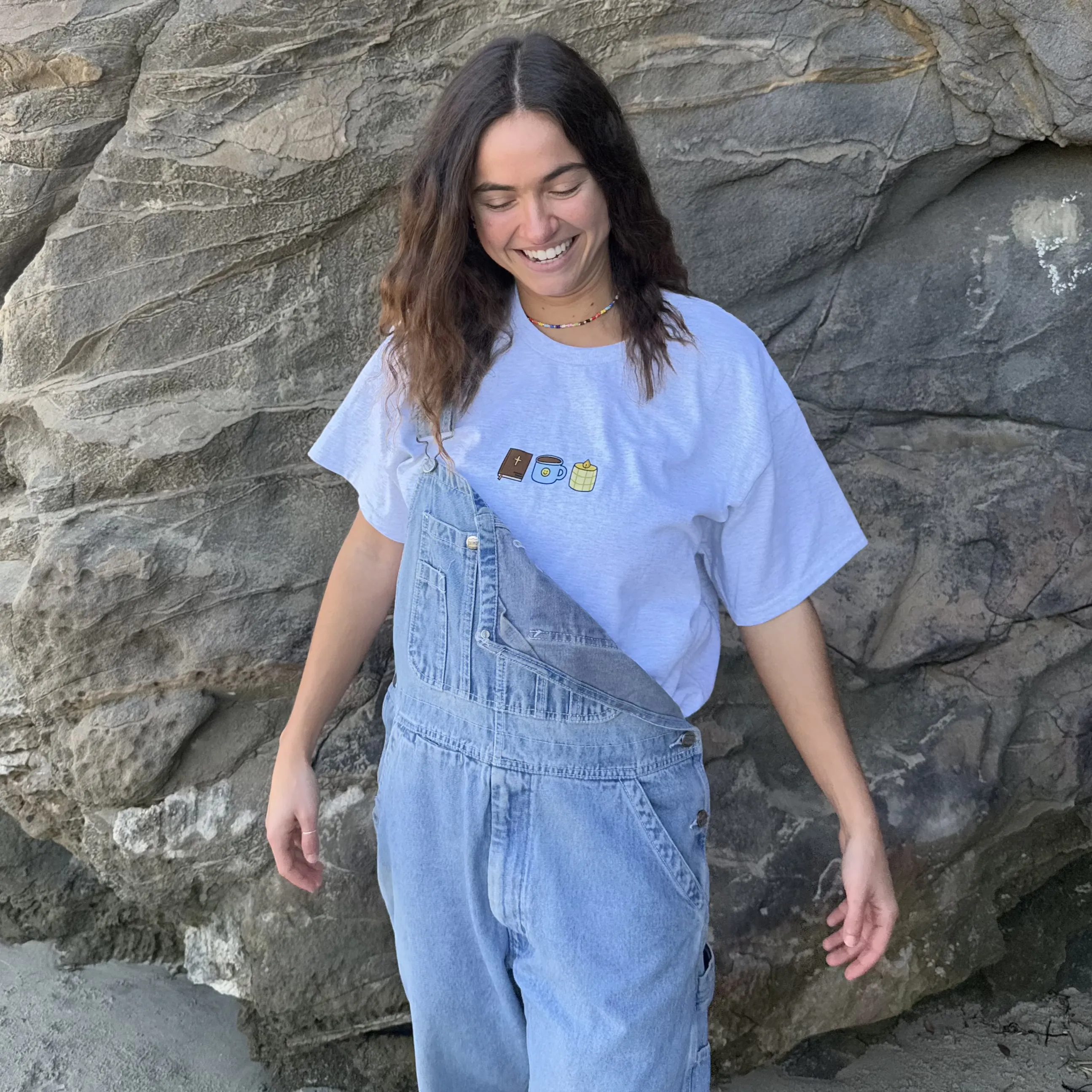 NEW EXCLUSIVE | "QUIET TIME" TEE | ASH sold by He Would Love First product image thumbnail 3