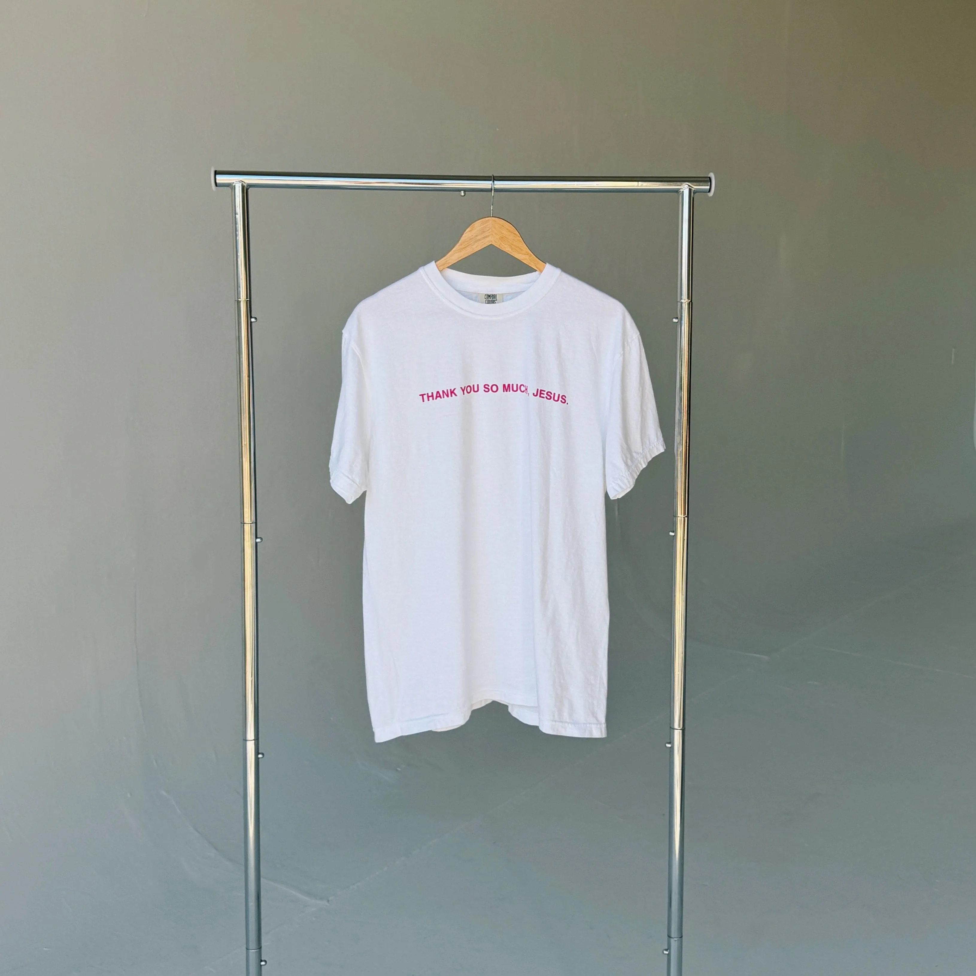 NEW | "THANK YOU SO MUCH JESUS" COMFORT COLOR TEE sold by He Would Love First product image thumbnail 2