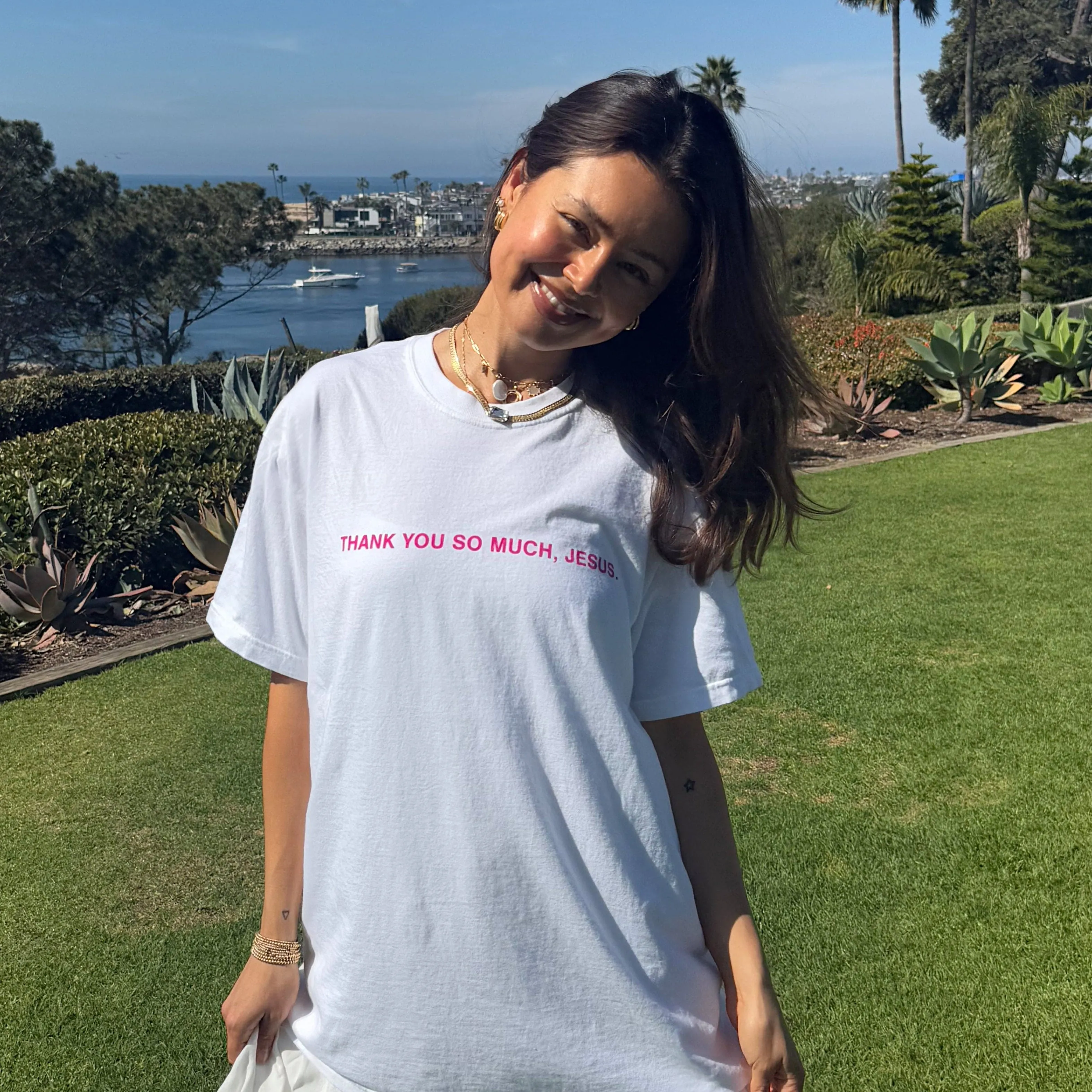 NEW | "THANK YOU SO MUCH JESUS" COMFORT COLOR TEE sold by He Would Love First product image thumbnail 5