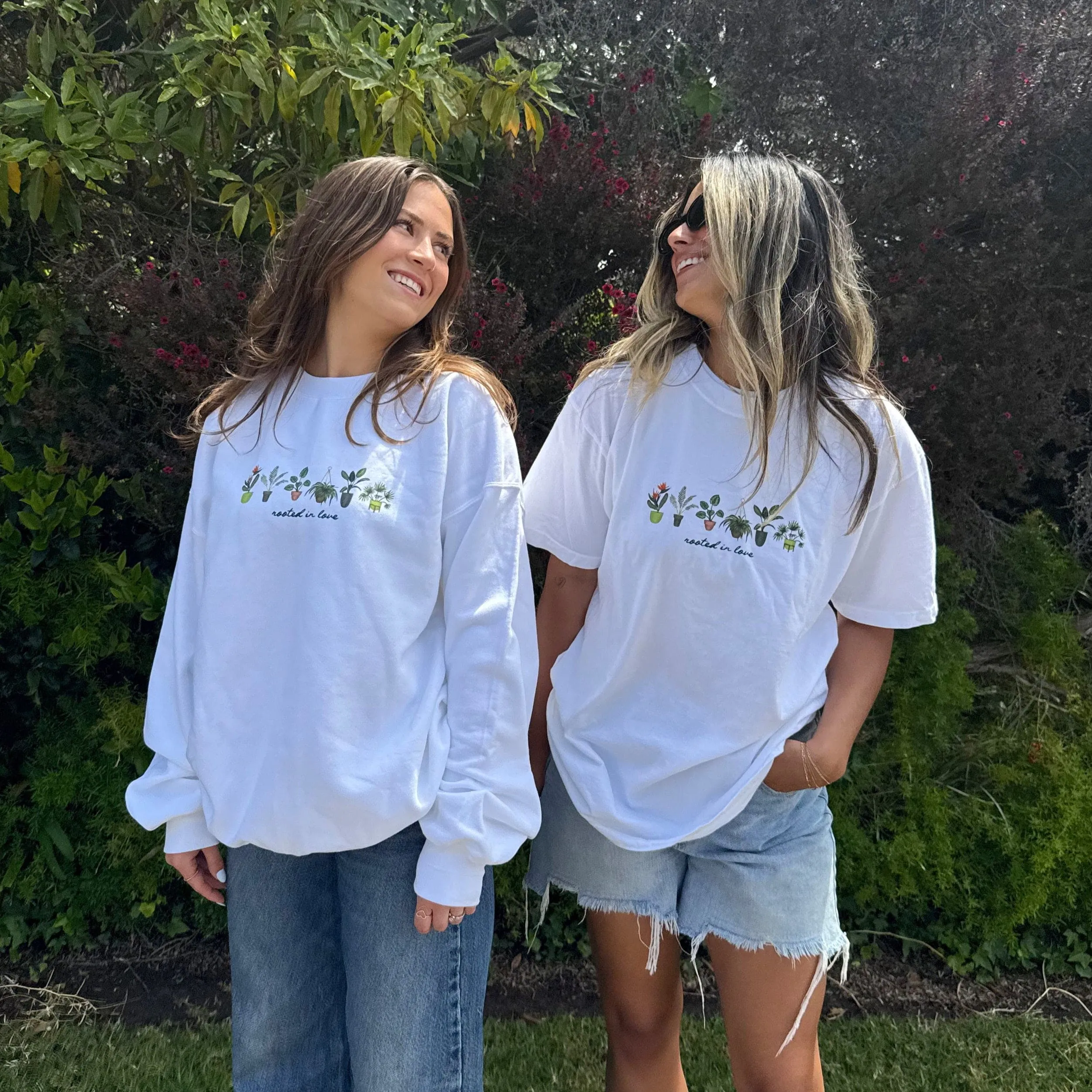 NEW! | "ROOTED IN LOVE" CREWNECK | WHITE sold by He Would Love First product image thumbnail 5