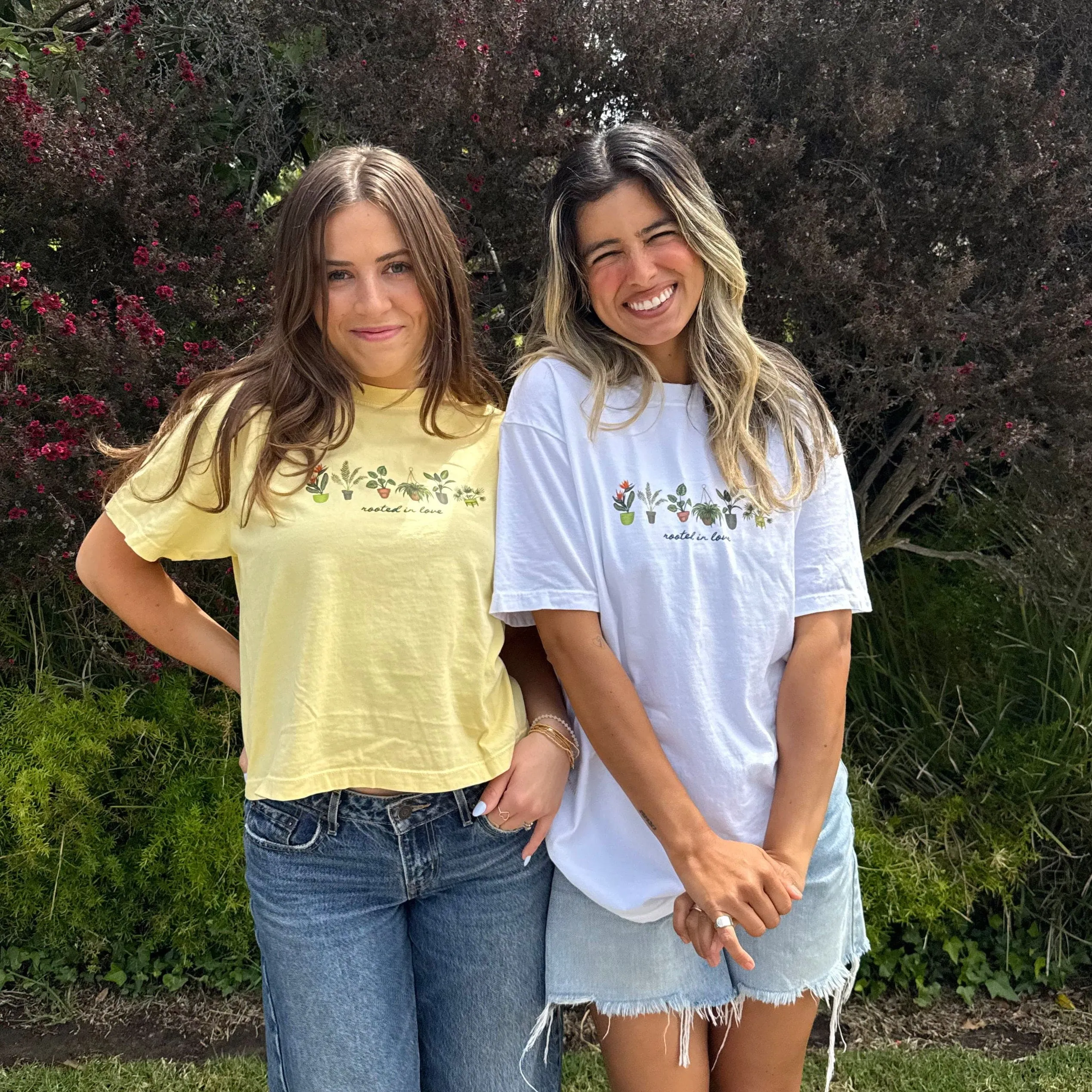 NEW! "ROOTED IN LOVE" TEE | WHITE sold by He Would Love First product image thumbnail 5