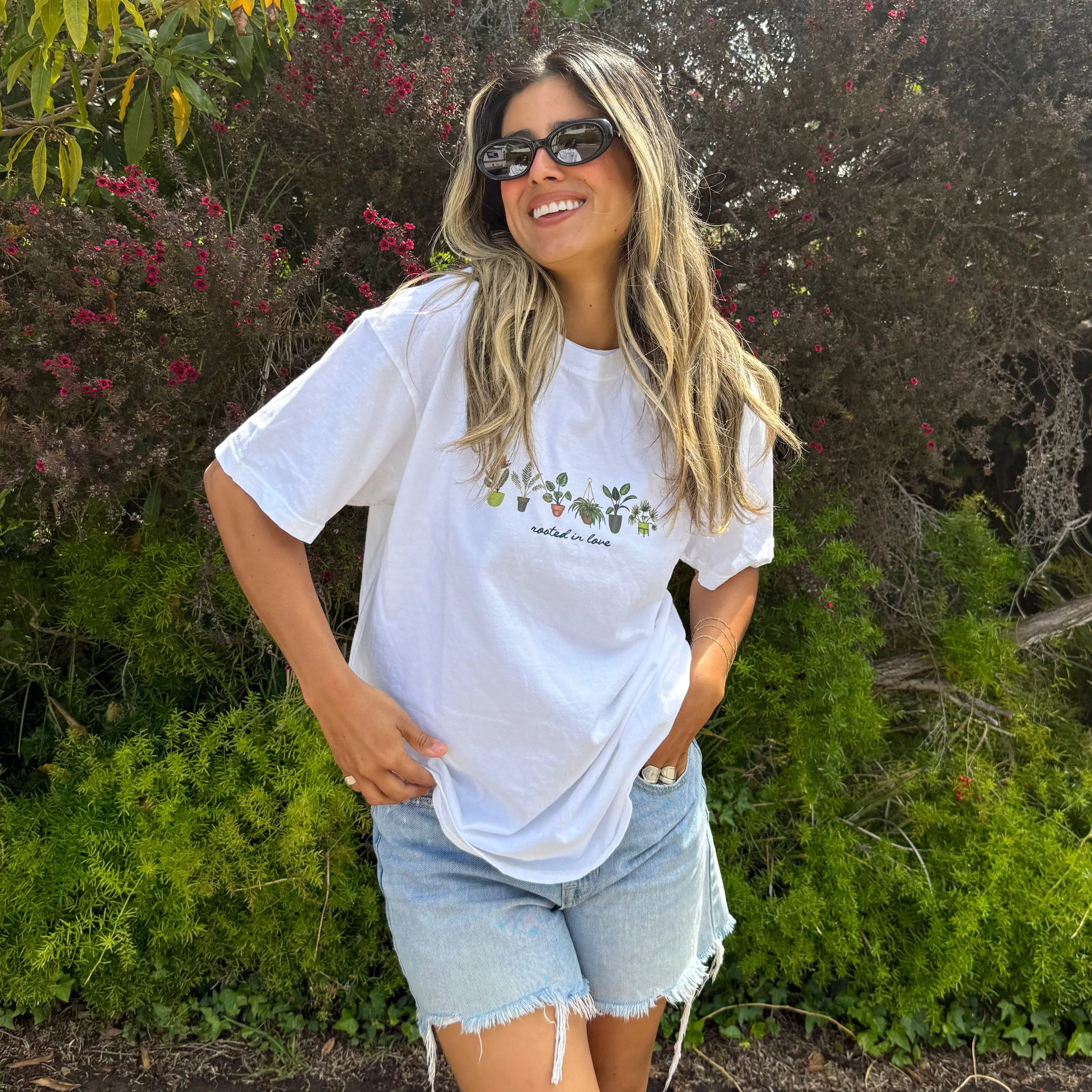 NEW! "ROOTED IN LOVE" TEE | WHITE sold by He Would Love First