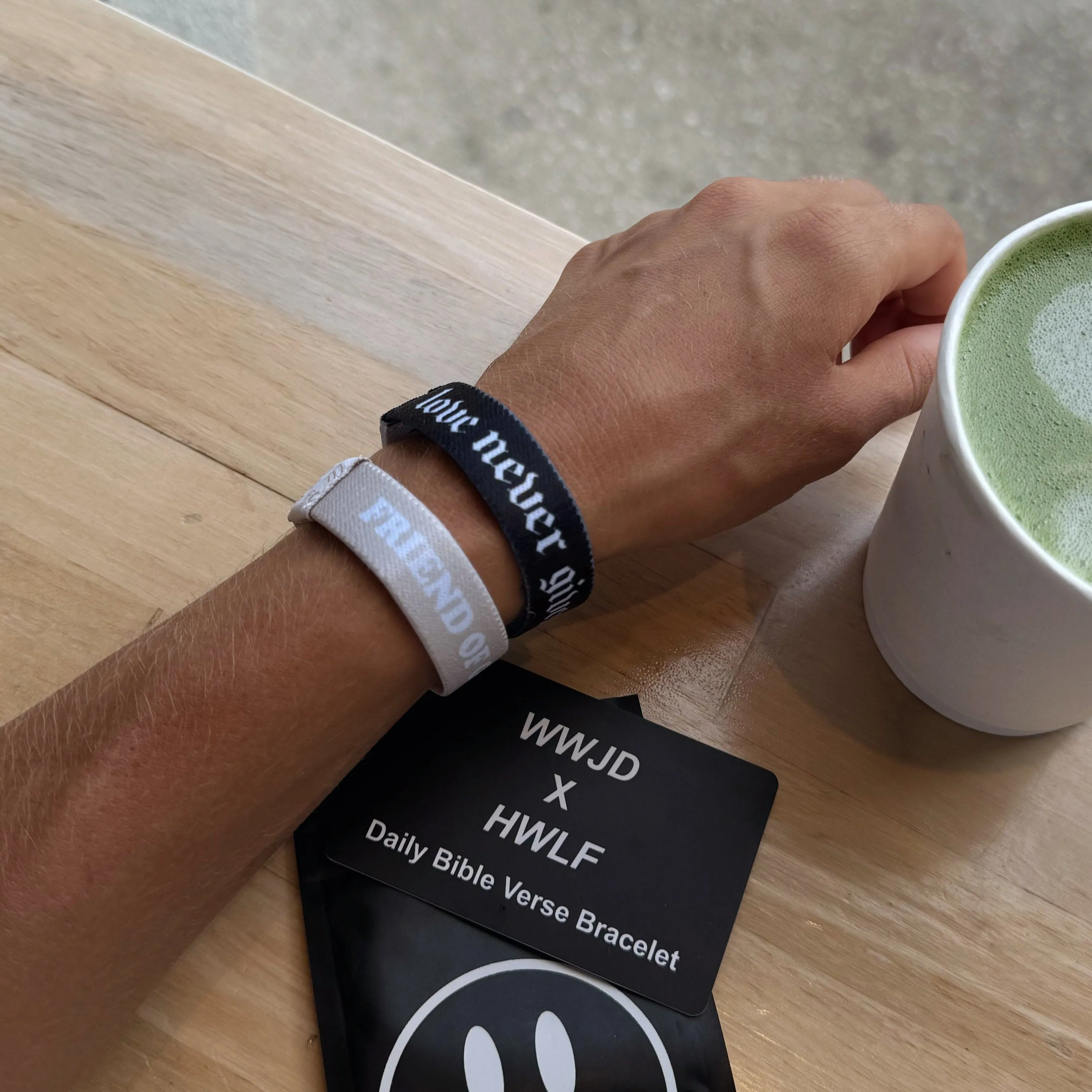 NEW! | DAILY BIBLE VERSE BRACELETS | VARIETY 2-PACK sold by He Would Love First product image thumbnail 3