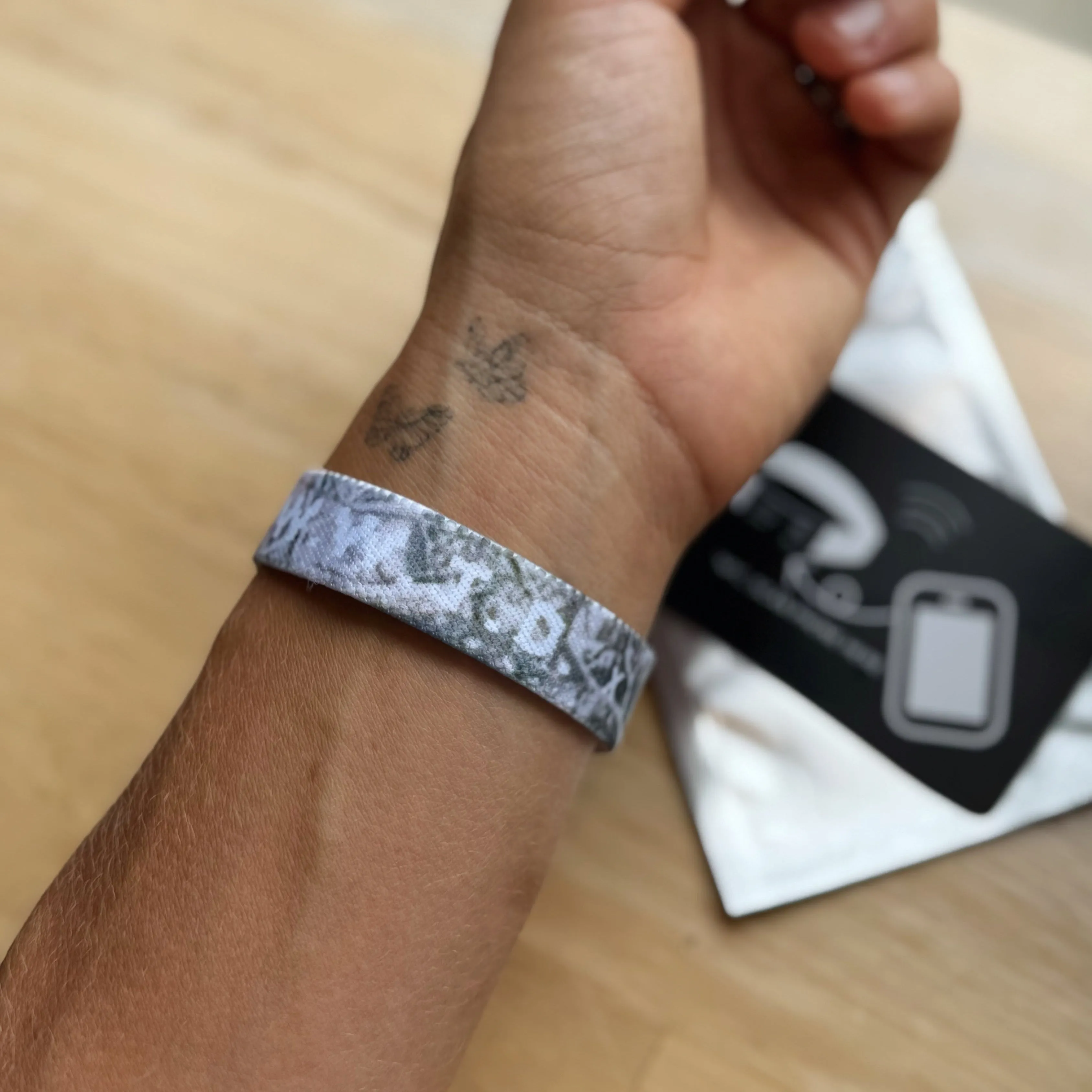 NEW! | DAILY BIBLE VERSE "WWJD X HWLF" BRACELET | LIGHT CAMO sold by He Would Love First product image thumbnail 2