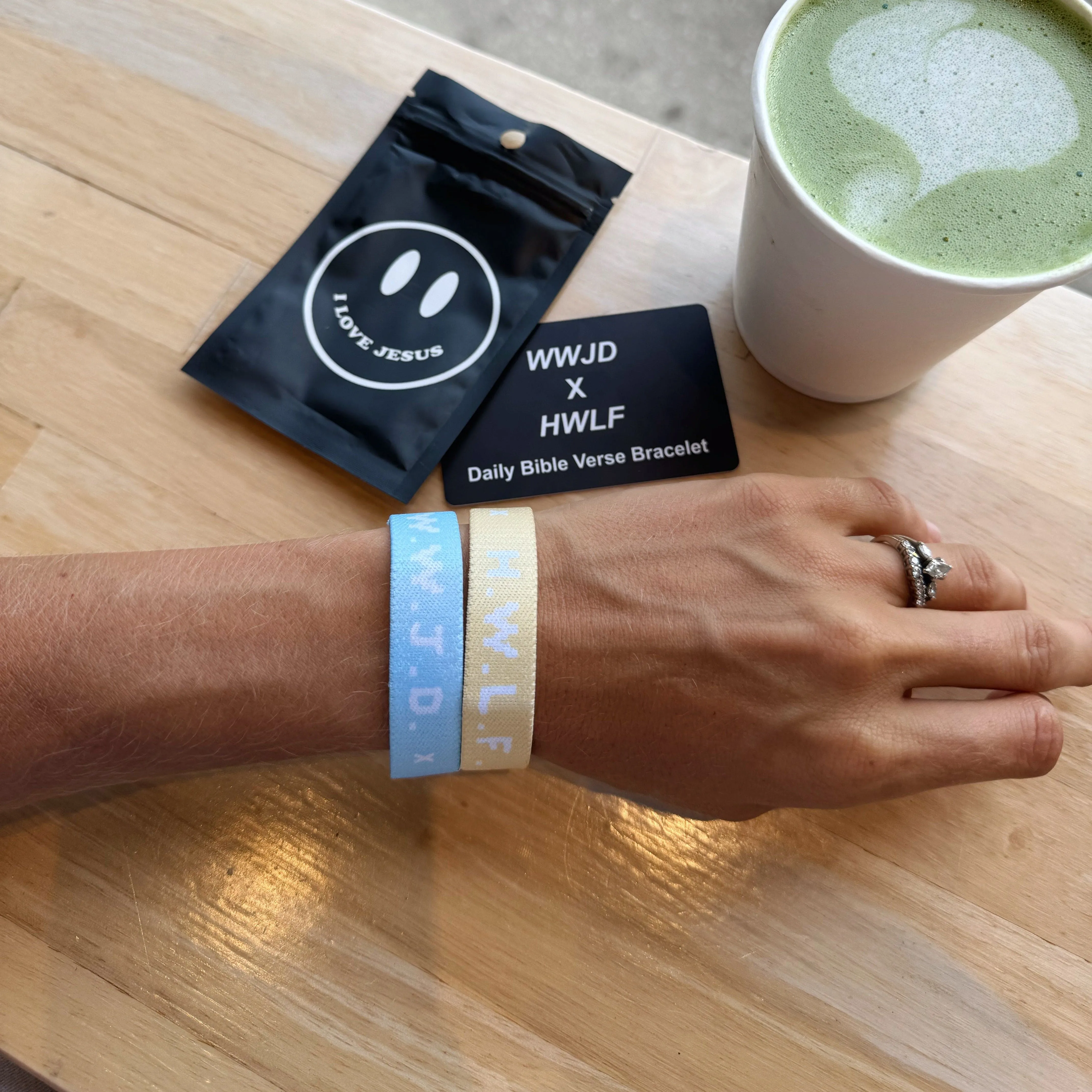 BULK PRICING! | DAILY BIBLE VERSE "WWJD X HWLF" BRACELET | ASSORTED COLORS sold by He Would Love First product image thumbnail 5