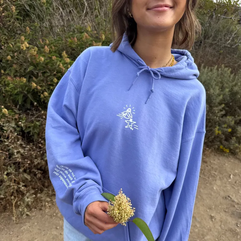 NEW! | "JESUS DOODLE" HOODIE | VIOLET sold by He Would Love First