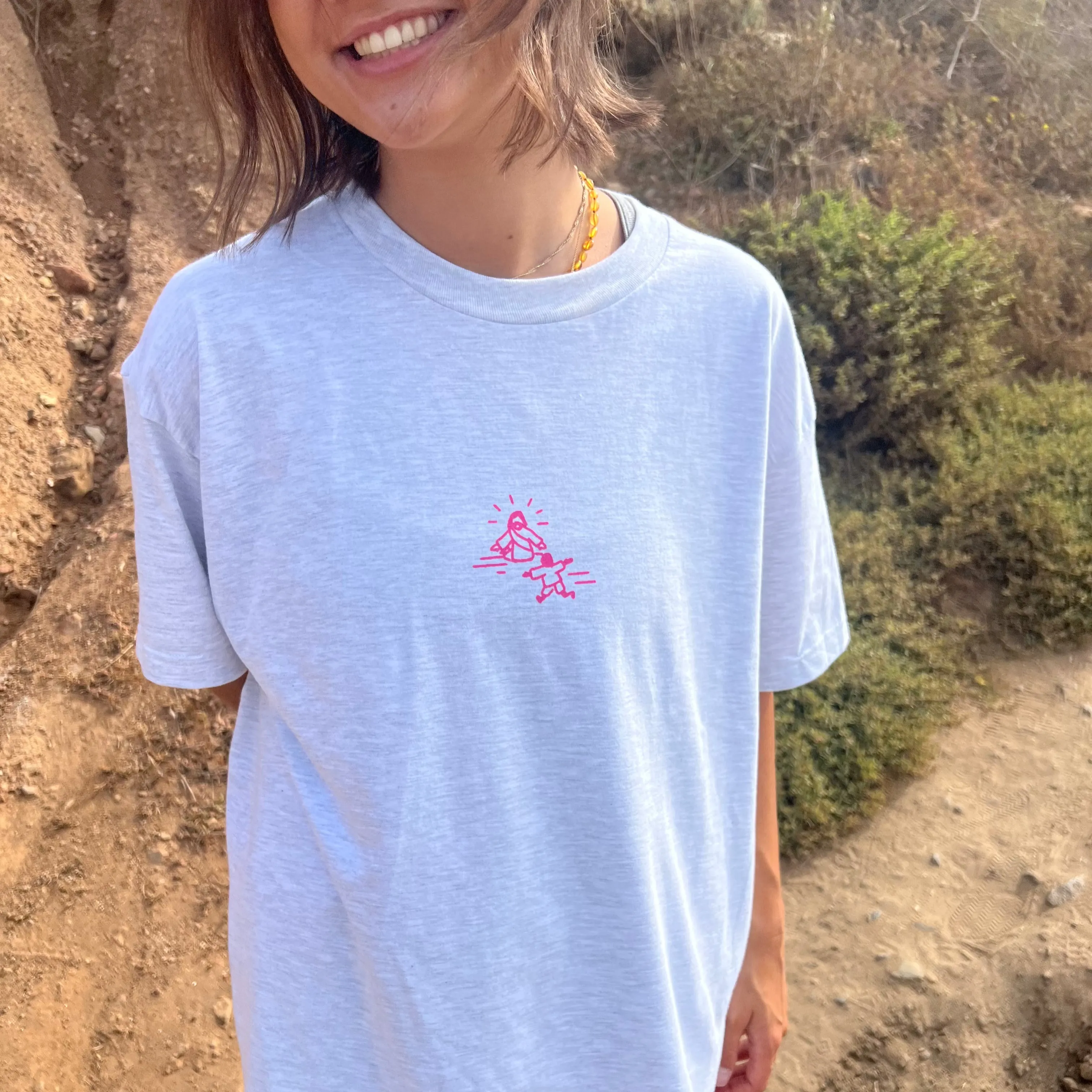 NEW! | "JESUS DOODLE" TEE | ASH sold by He Would Love First product image thumbnail 3