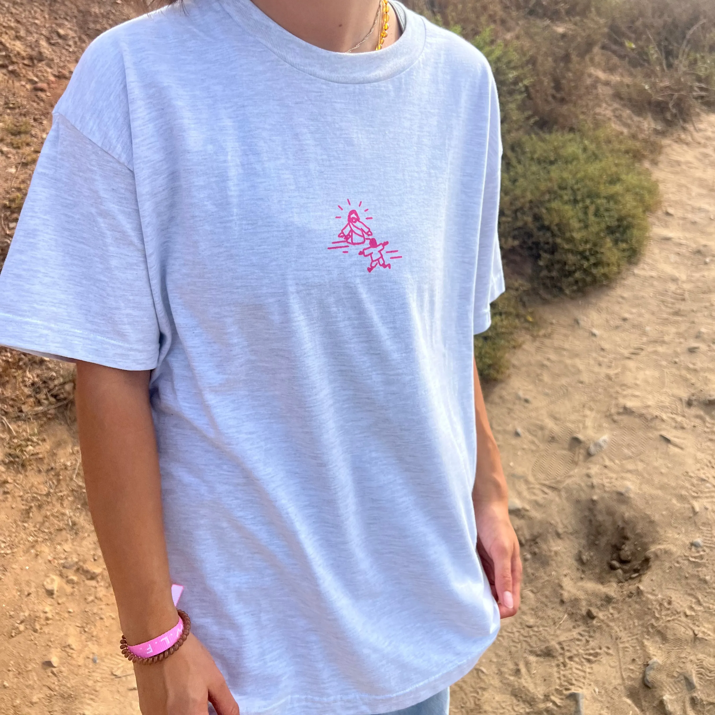 NEW! | "JESUS DOODLE" TEE | ASH sold by He Would Love First product image thumbnail 4