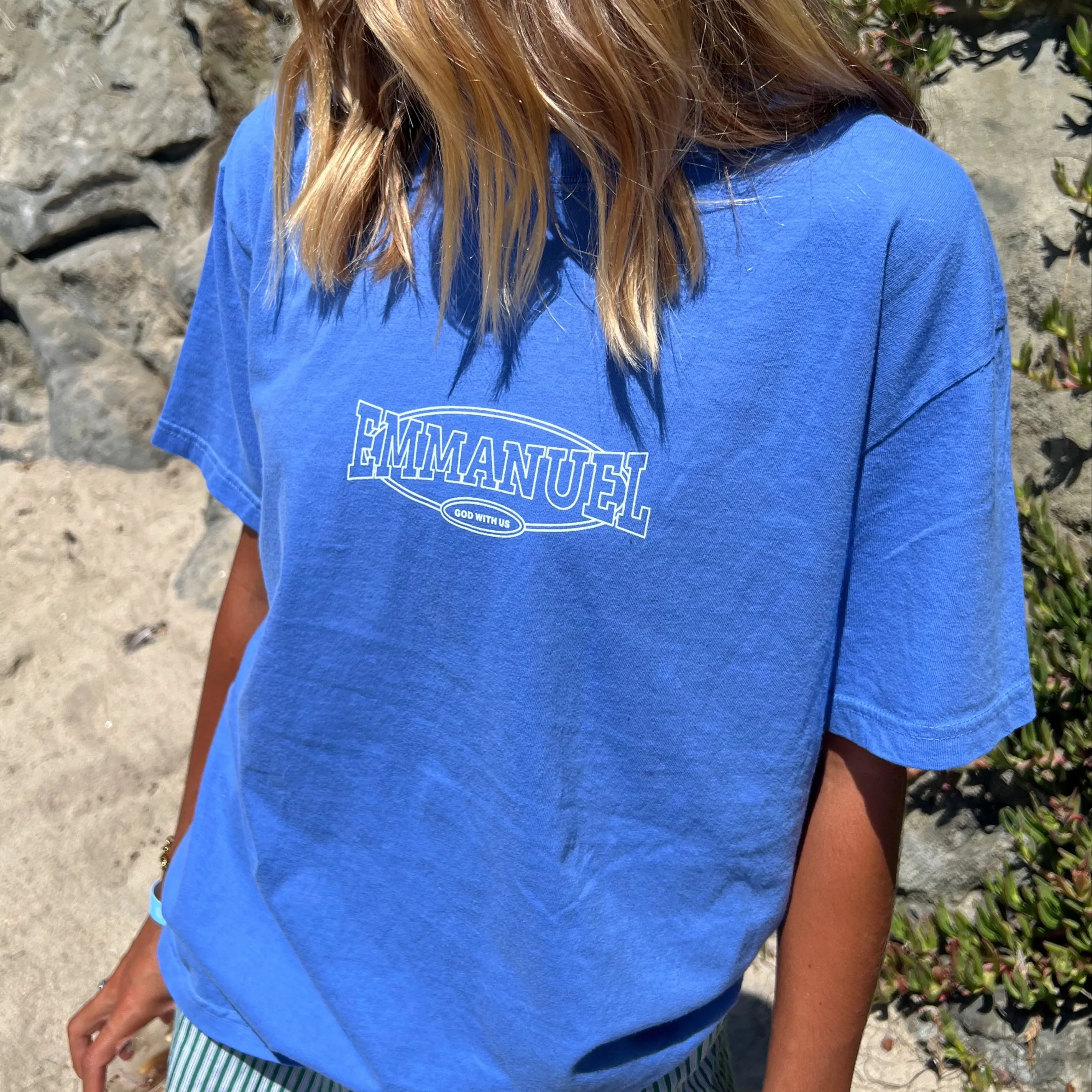 NEW | "EMMANUEL" PREMIUM COMFORT COLOR TEE sold by He Would Love First product image thumbnail 5