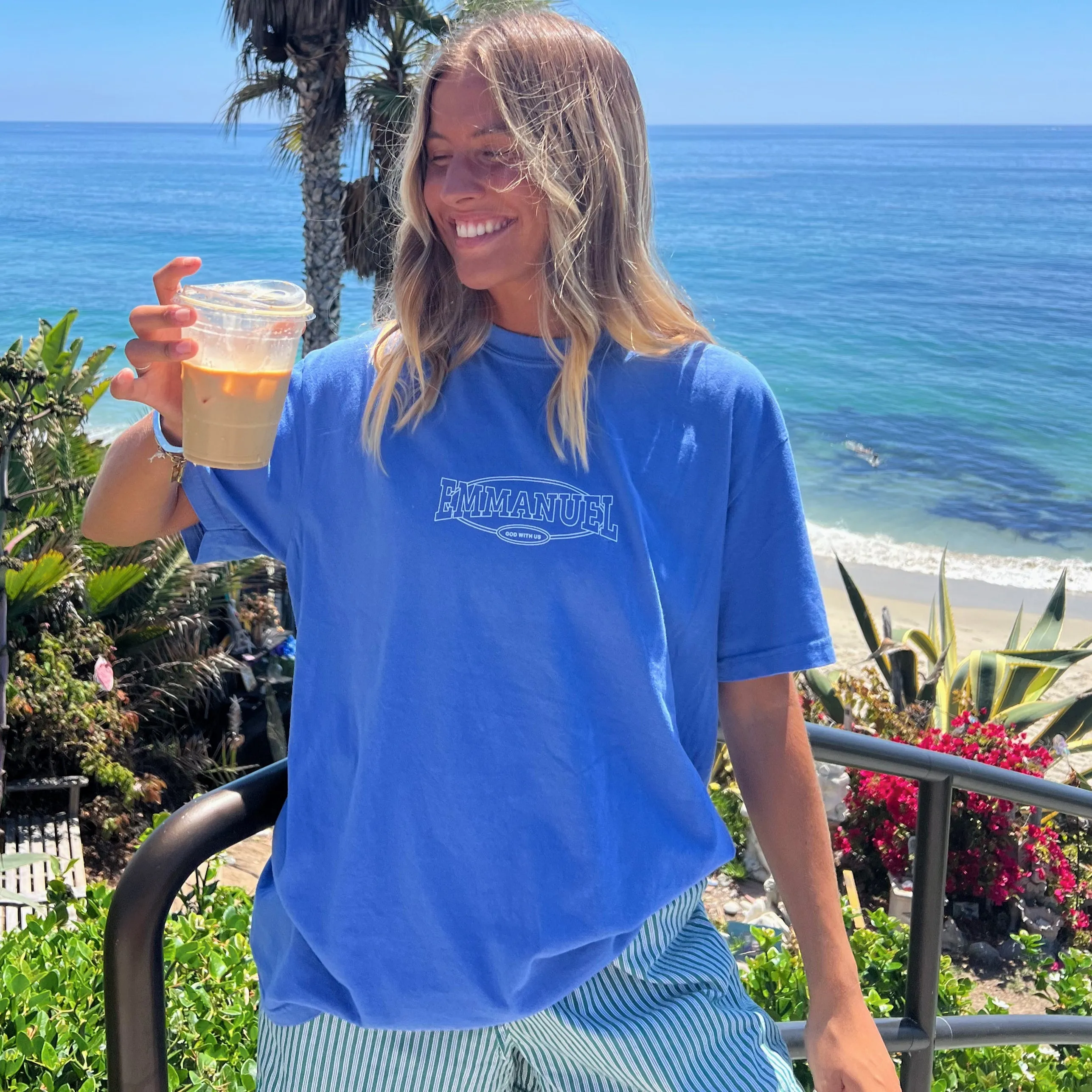 NEW | "EMMANUEL" PREMIUM COMFORT COLOR TEE sold by He Would Love First product image thumbnail 2