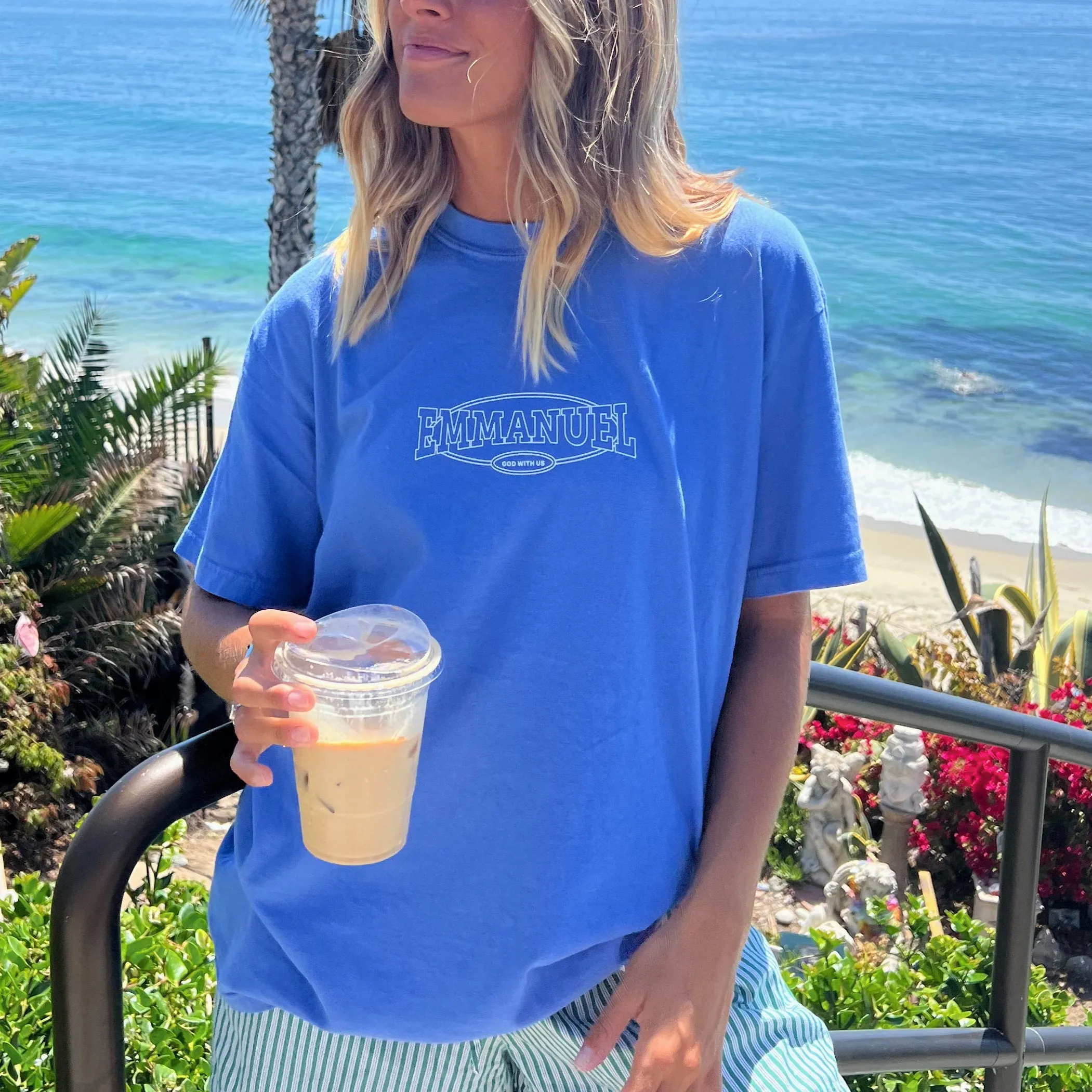 NEW | "EMMANUEL" PREMIUM COMFORT COLOR TEE sold by He Would Love First product image thumbnail 4