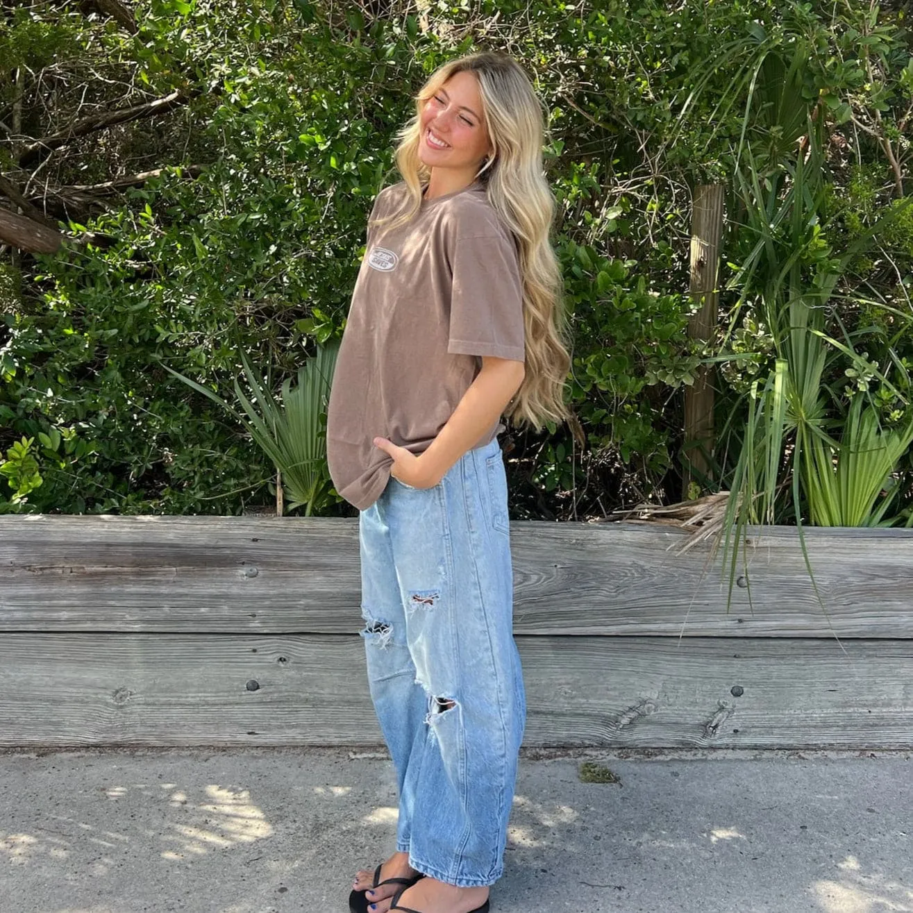 NEW! | "JESUS SAVES" PREMIUM COMFORT COLOR TEE | ESPRESSO sold by He Would Love First product image thumbnail 4