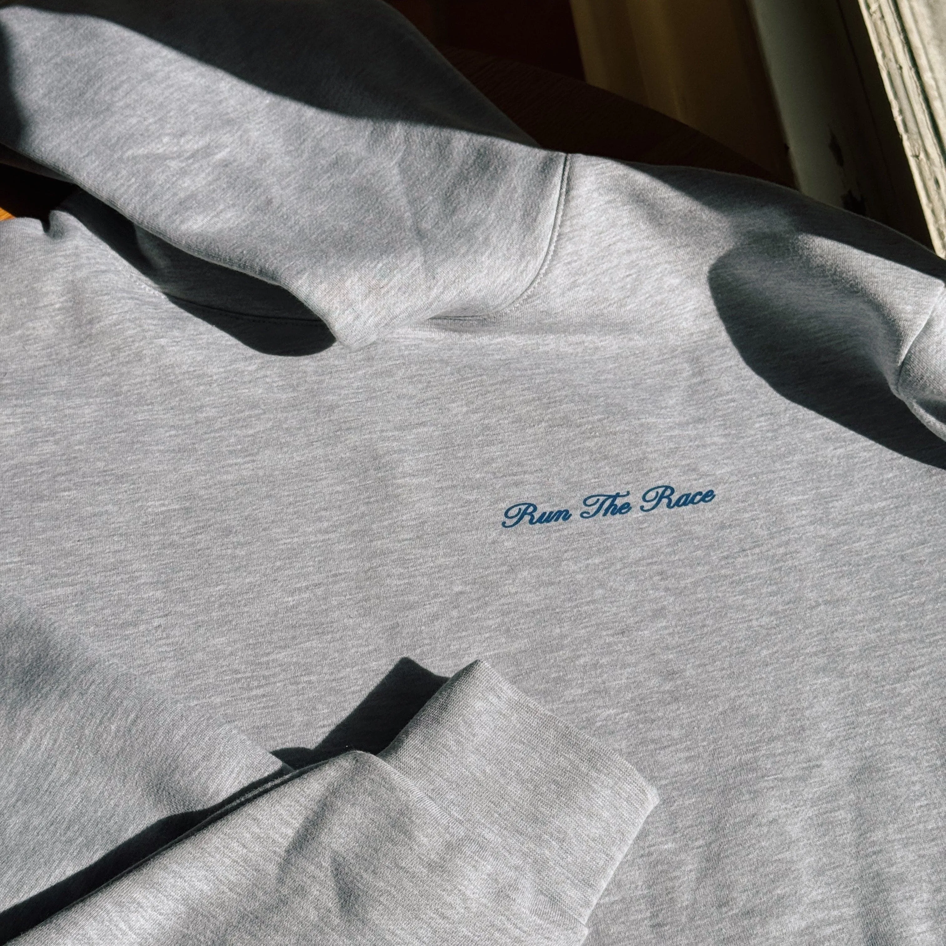 PREMIUM | "RUN THE RACE" HEAVY WEIGHT HOODIE sold by He Would Love First product image thumbnail 2