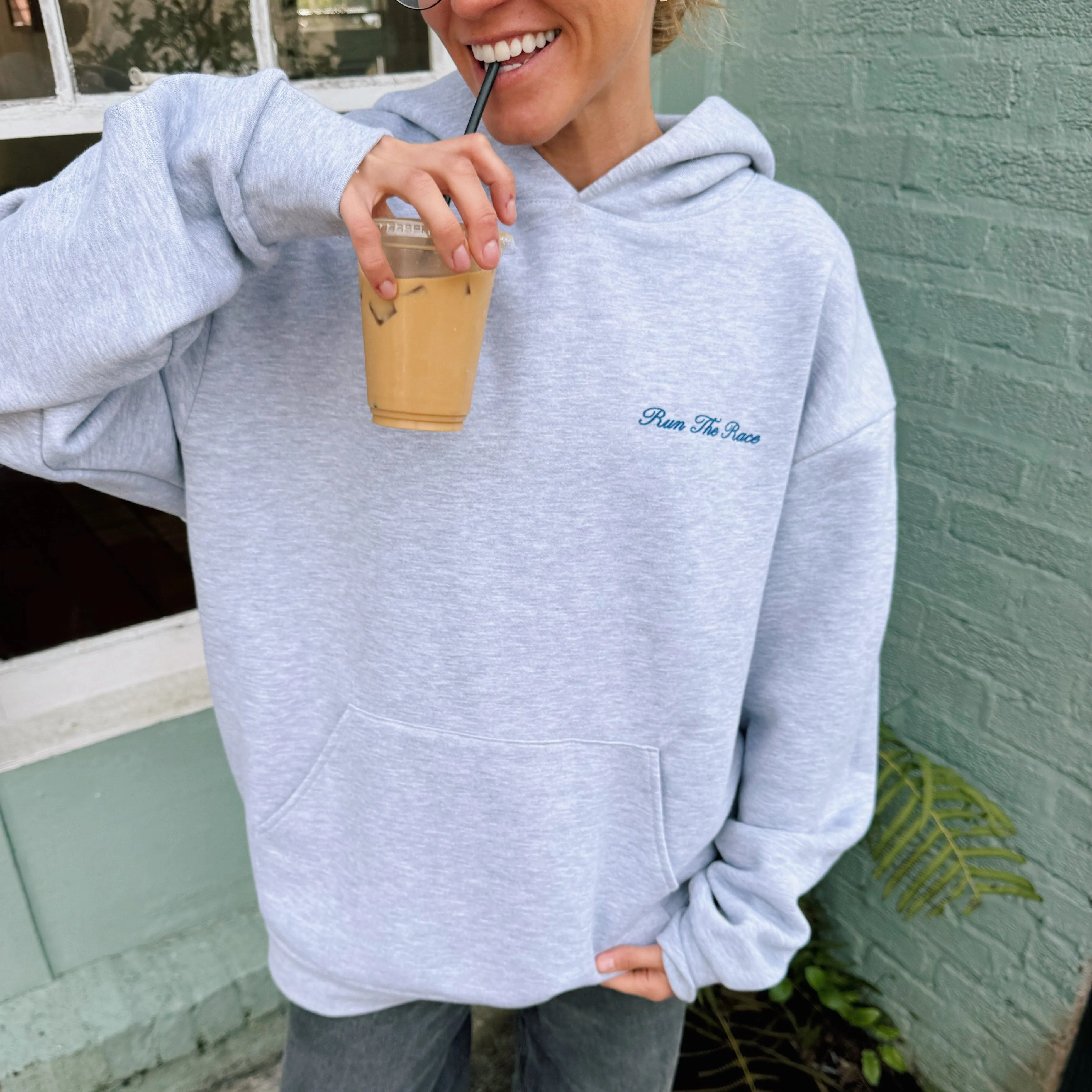 PREMIUM | "RUN THE RACE" HEAVY WEIGHT HOODIE sold by He Would Love First product image thumbnail 5