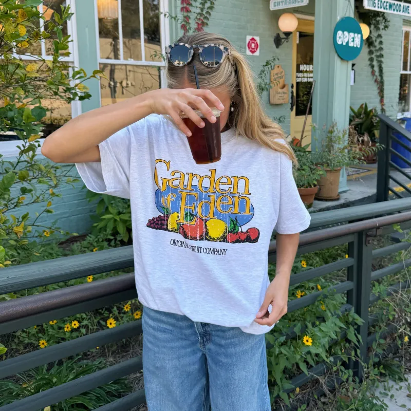 NEW! | "GARDEN OF EDEN" TEE | ASH sold by He Would Love First