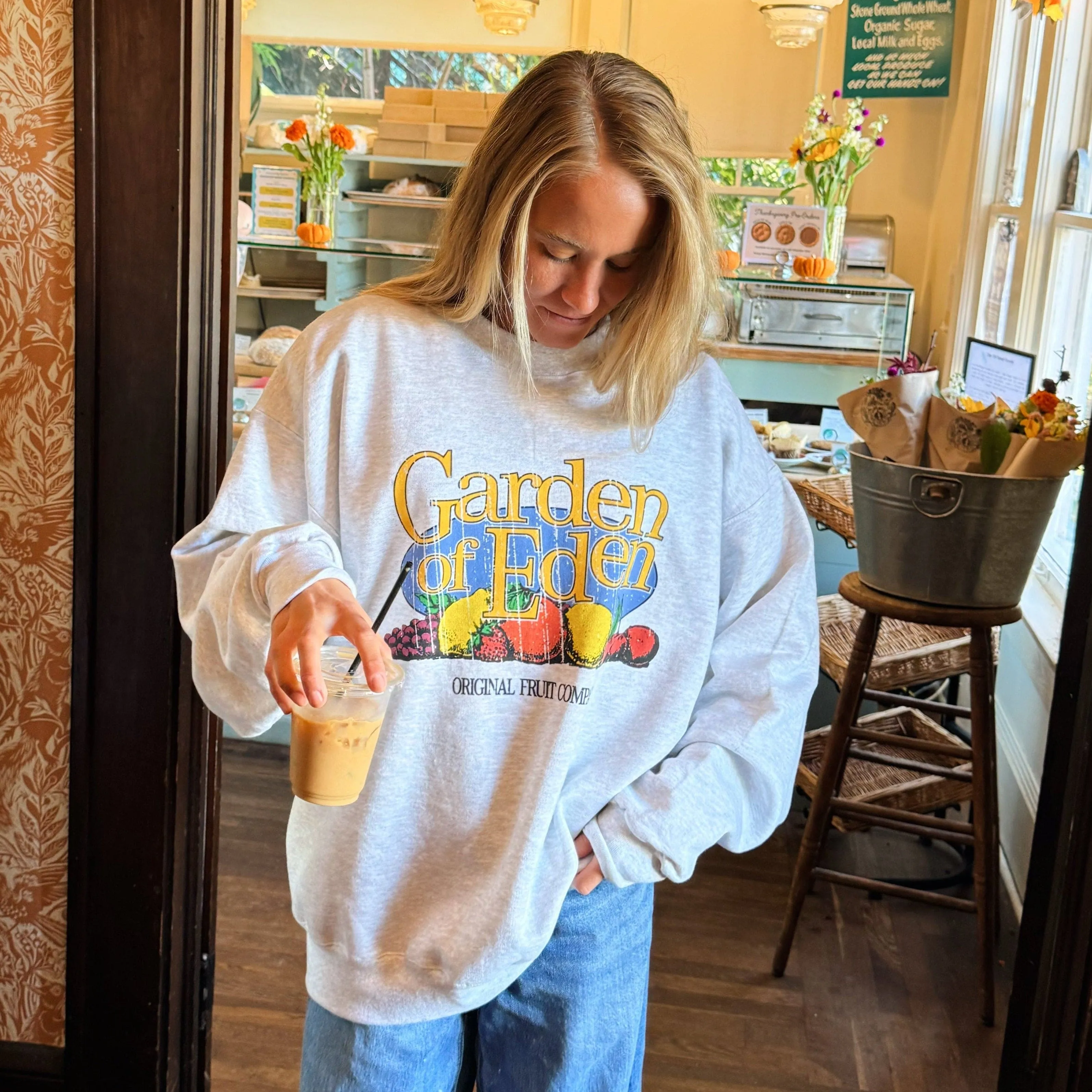 NEW! | "GARDEN OF EDEN" CREWNECK | ASH sold by He Would Love First