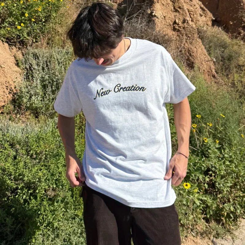 NEW! | "NEW CREATION TEE" | ASH made by He Would Love First