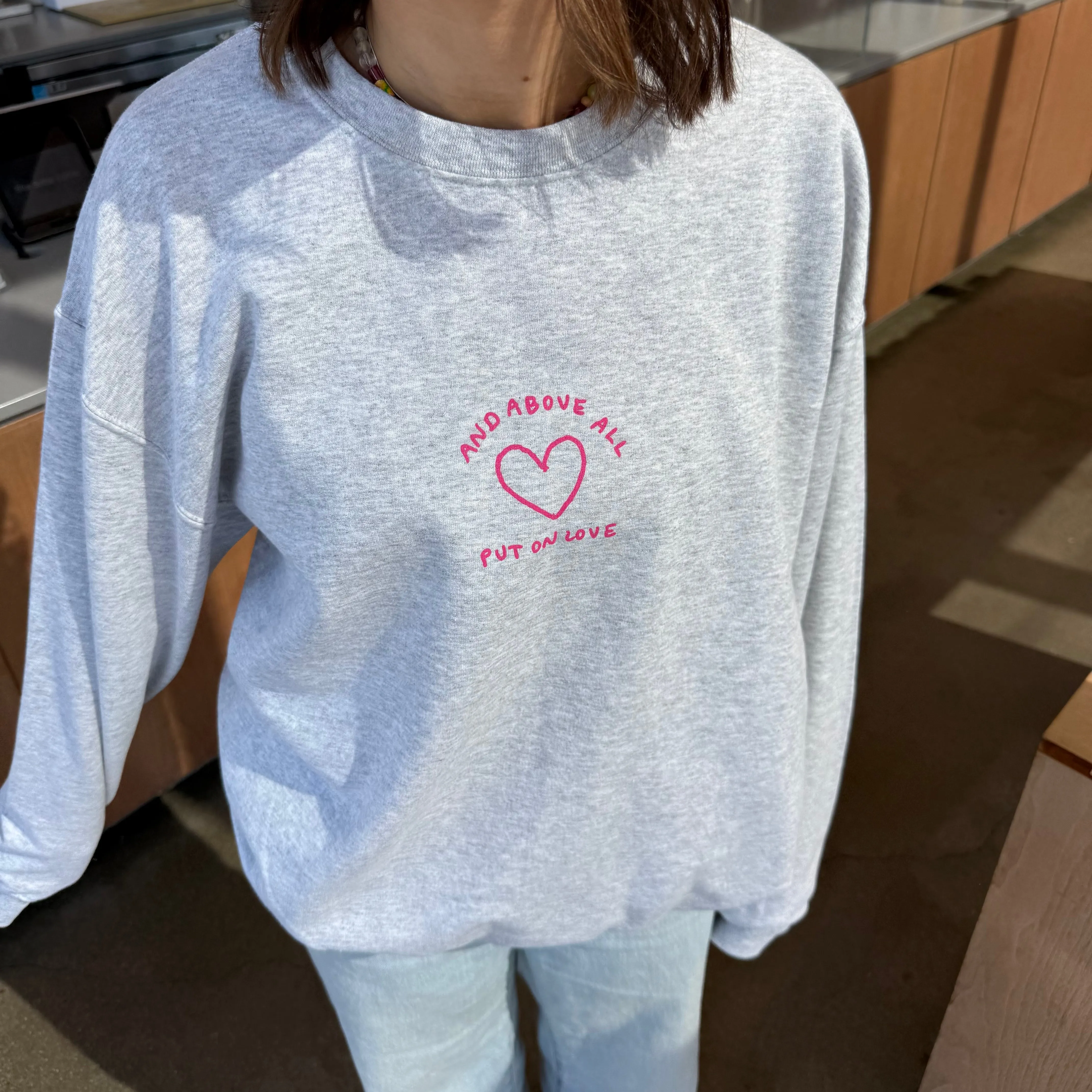 NEW! | "PUT ON LOVE" CREWNECK sold by He Would Love First product image thumbnail 2