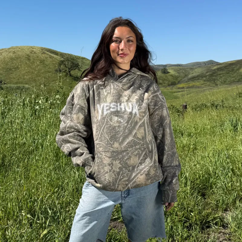 PREMIUM! | YESHUA PREMIUM HEAVY WEIGHT CAMO HOODIE made by He Would Love First