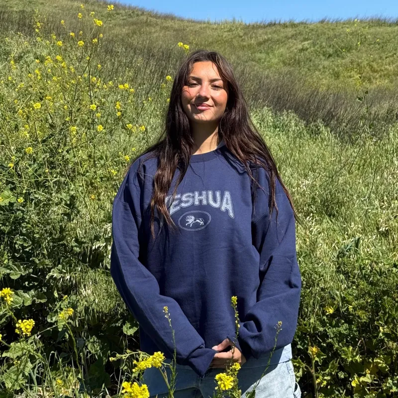 NEW! | "YESHUA" CREWNECK | NAVY made by He Would Love First