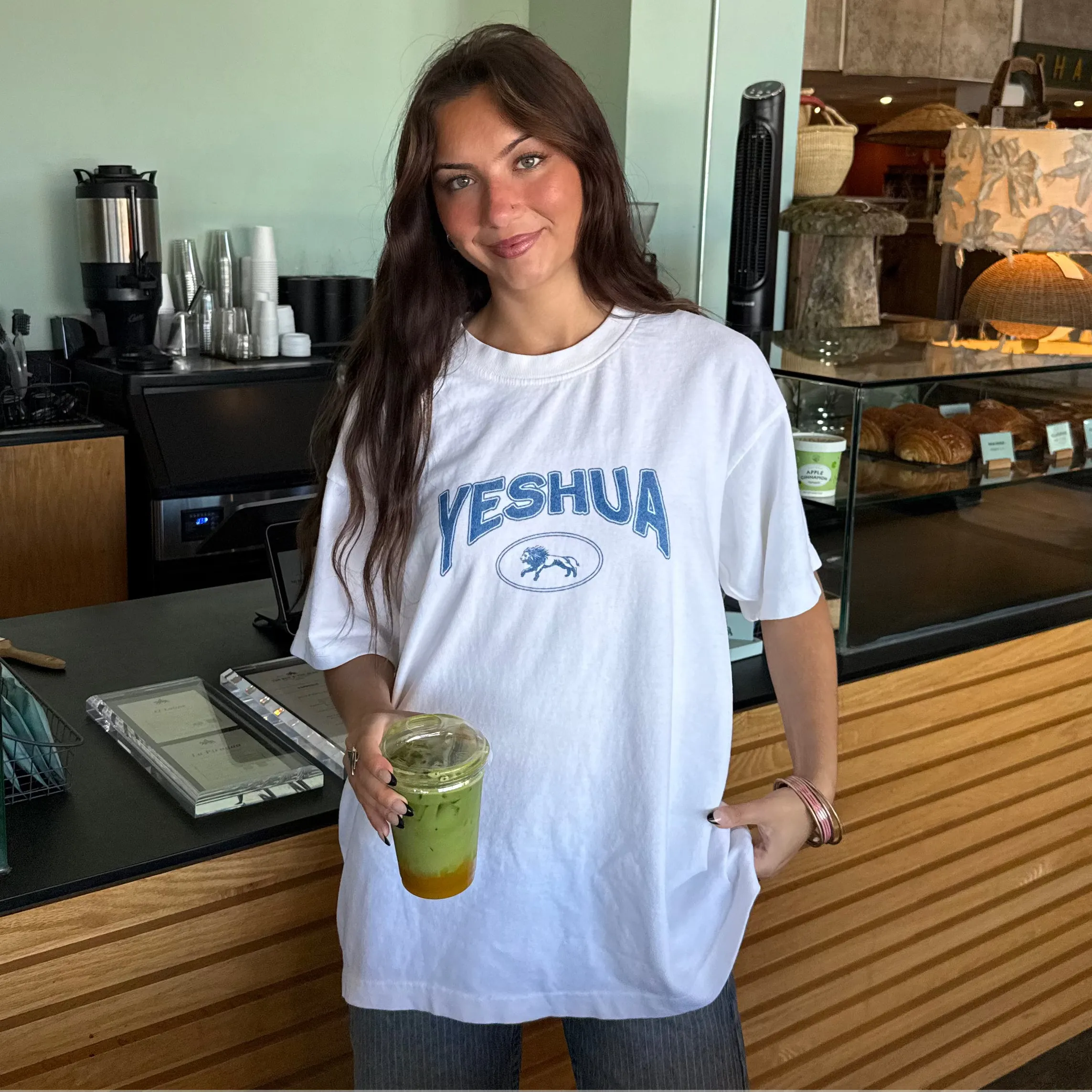 PREMIUM | YESHUA HEAVY WEIGHT TEE sold by He Would Love First product image thumbnail 5