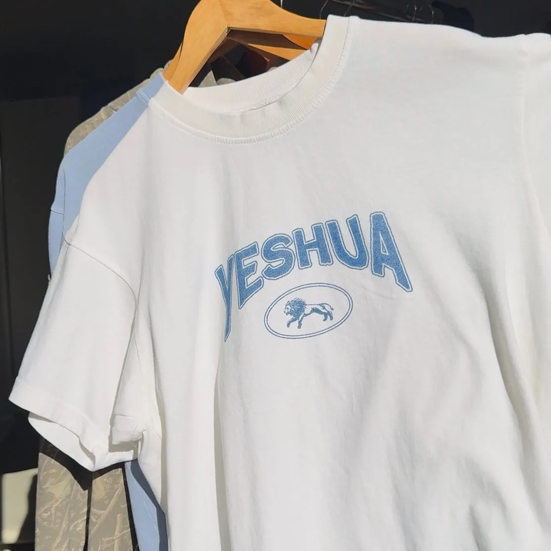 PREMIUM | YESHUA HEAVY WEIGHT TEE sold by He Would Love First product image thumbnail 3