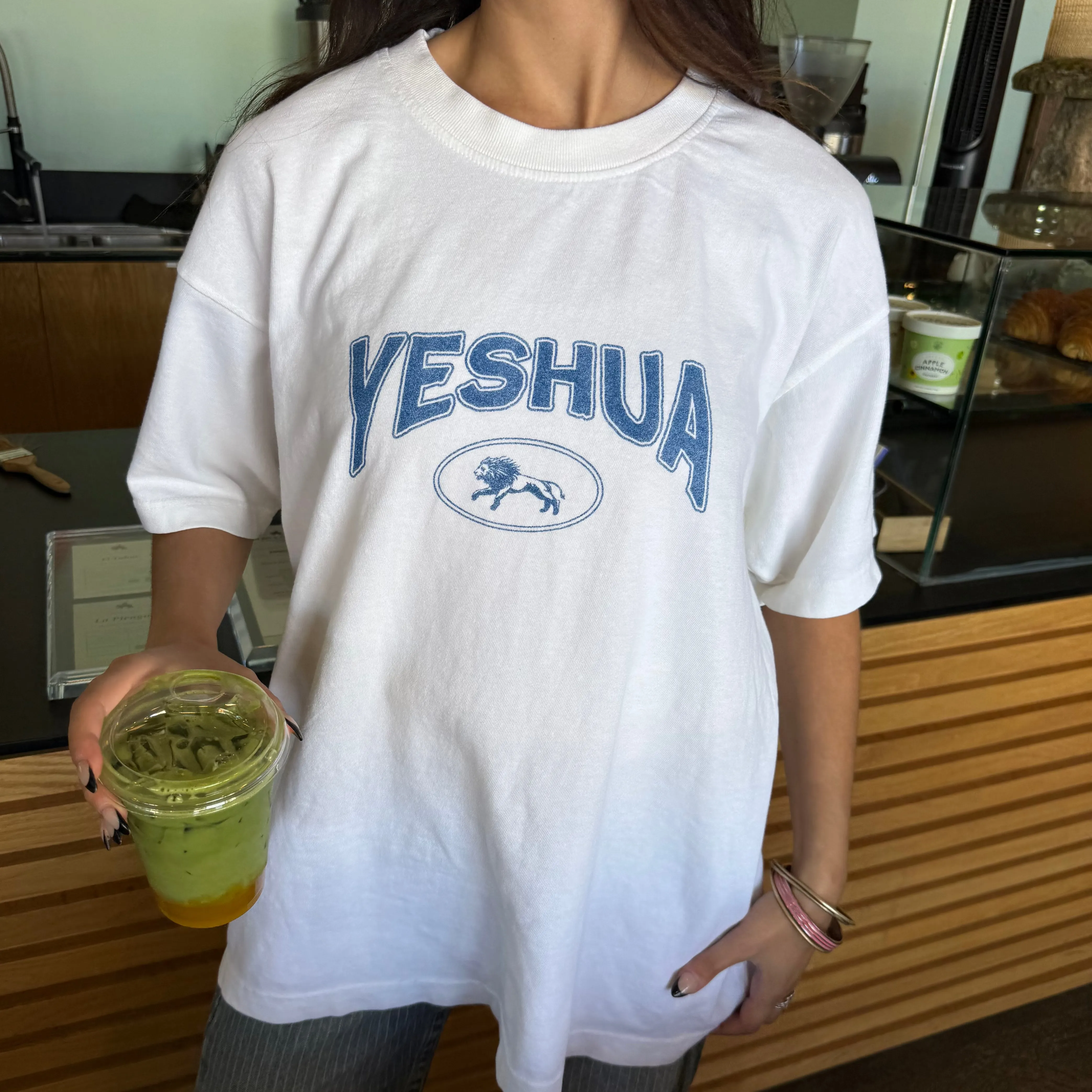 PREMIUM | YESHUA HEAVY WEIGHT TEE sold by He Would Love First