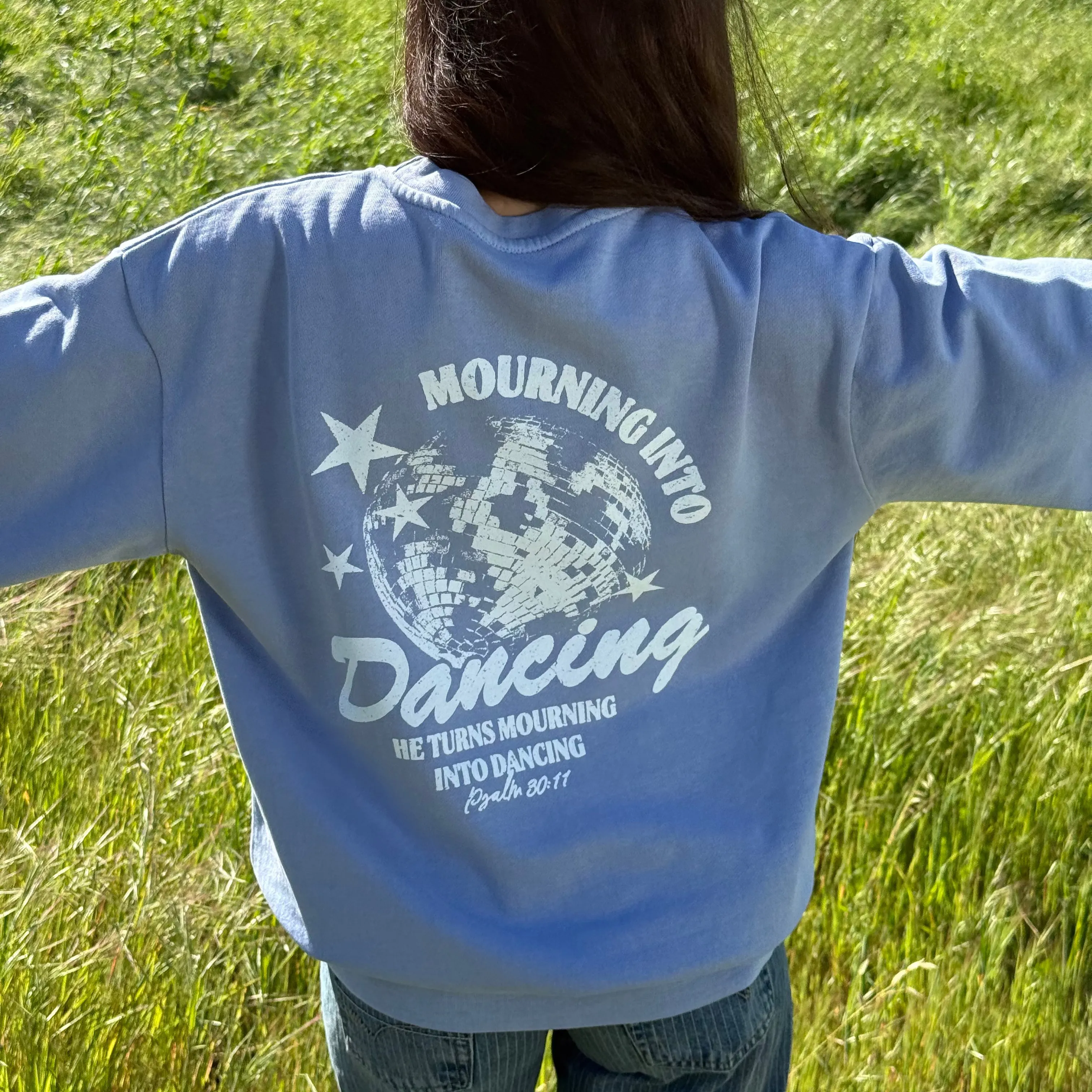 NEW! | "MOURNING TO DANCING" CREWNECK sold by He Would Love First product image thumbnail 4