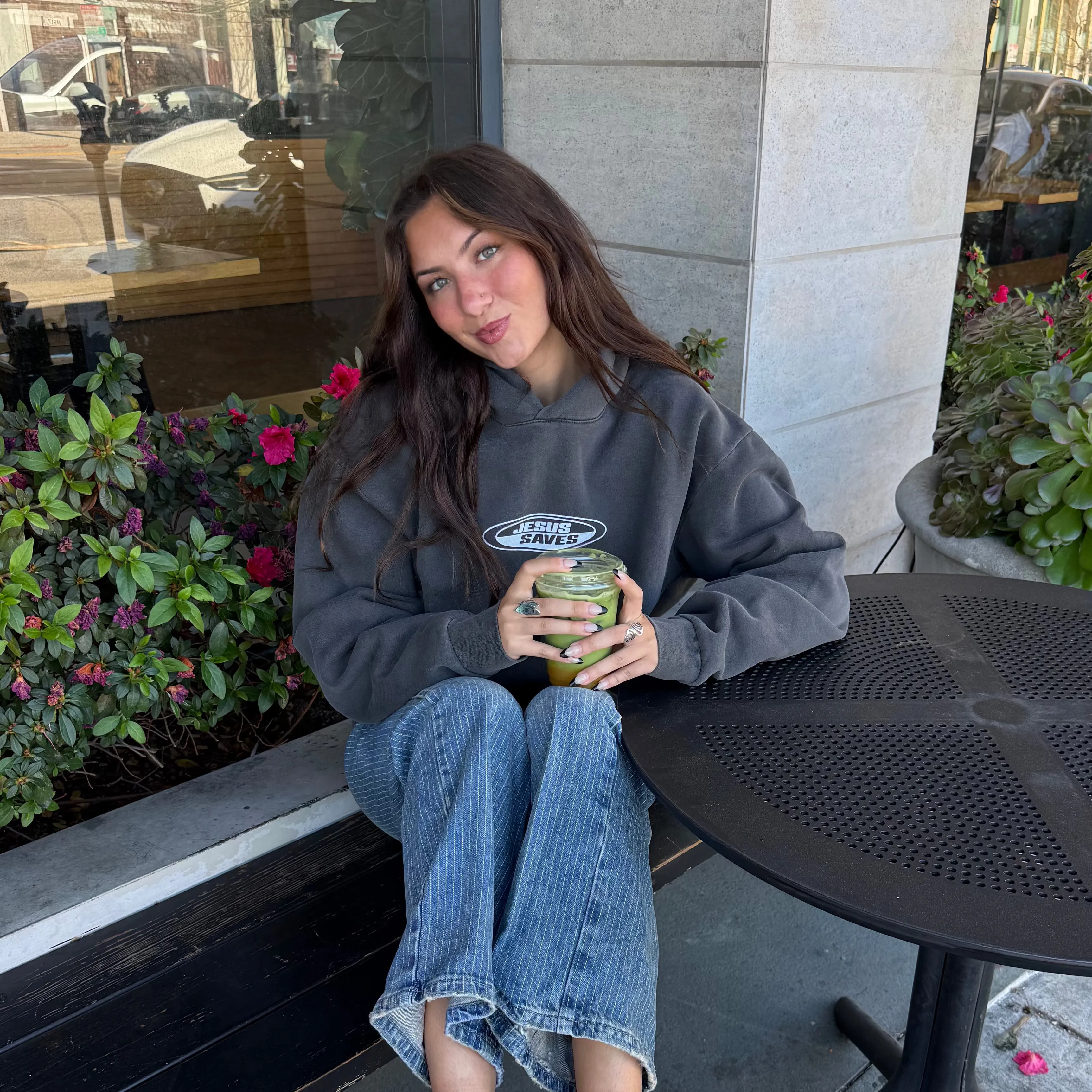 PREMIUM! | "JESUS SAVES" PREMIUM HEAVY WEIGHT HOODIE | PEPPER sold by He Would Love First product image thumbnail 5