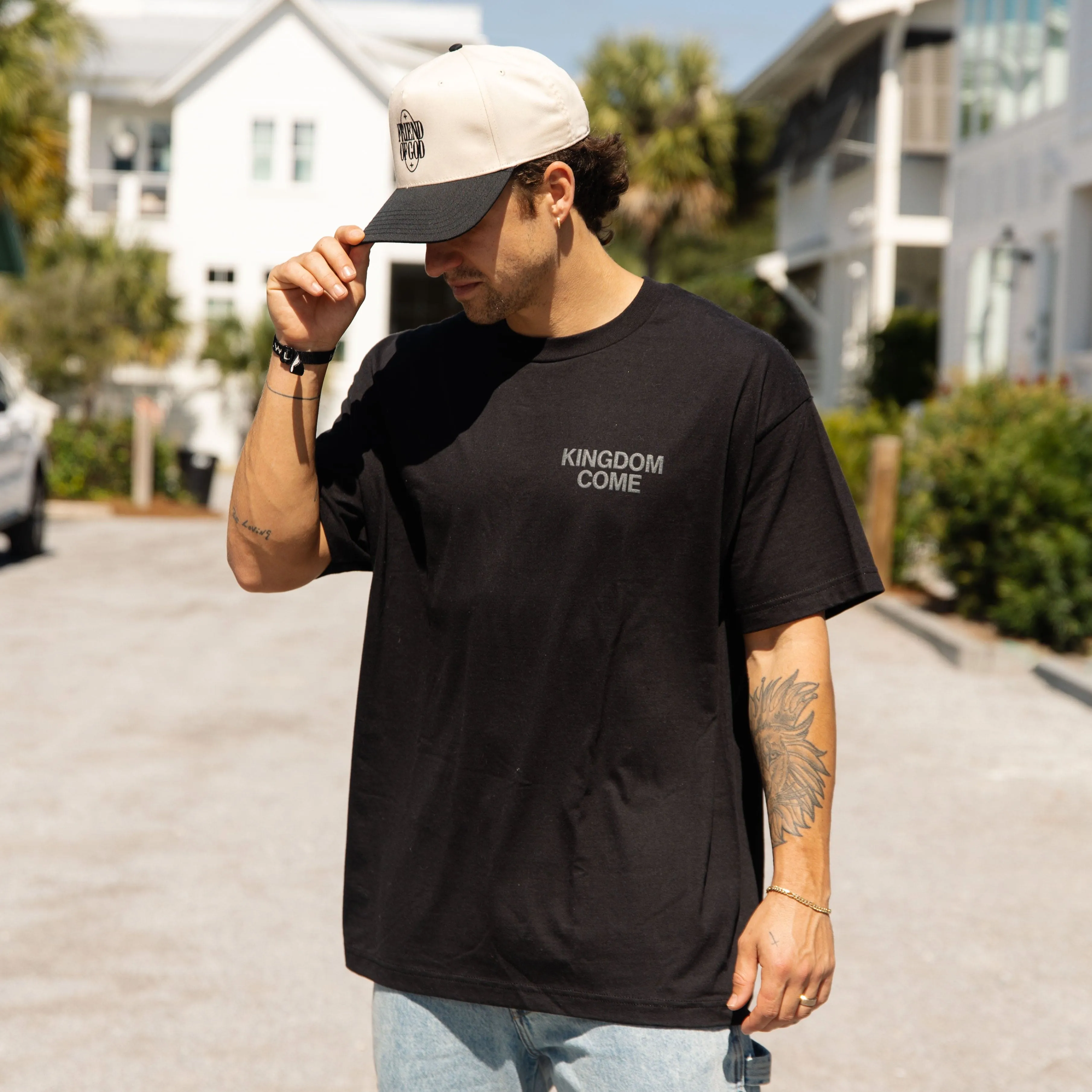 KINGDOM COME MONOCHROME TEE sold by He Would Love First product image thumbnail 2