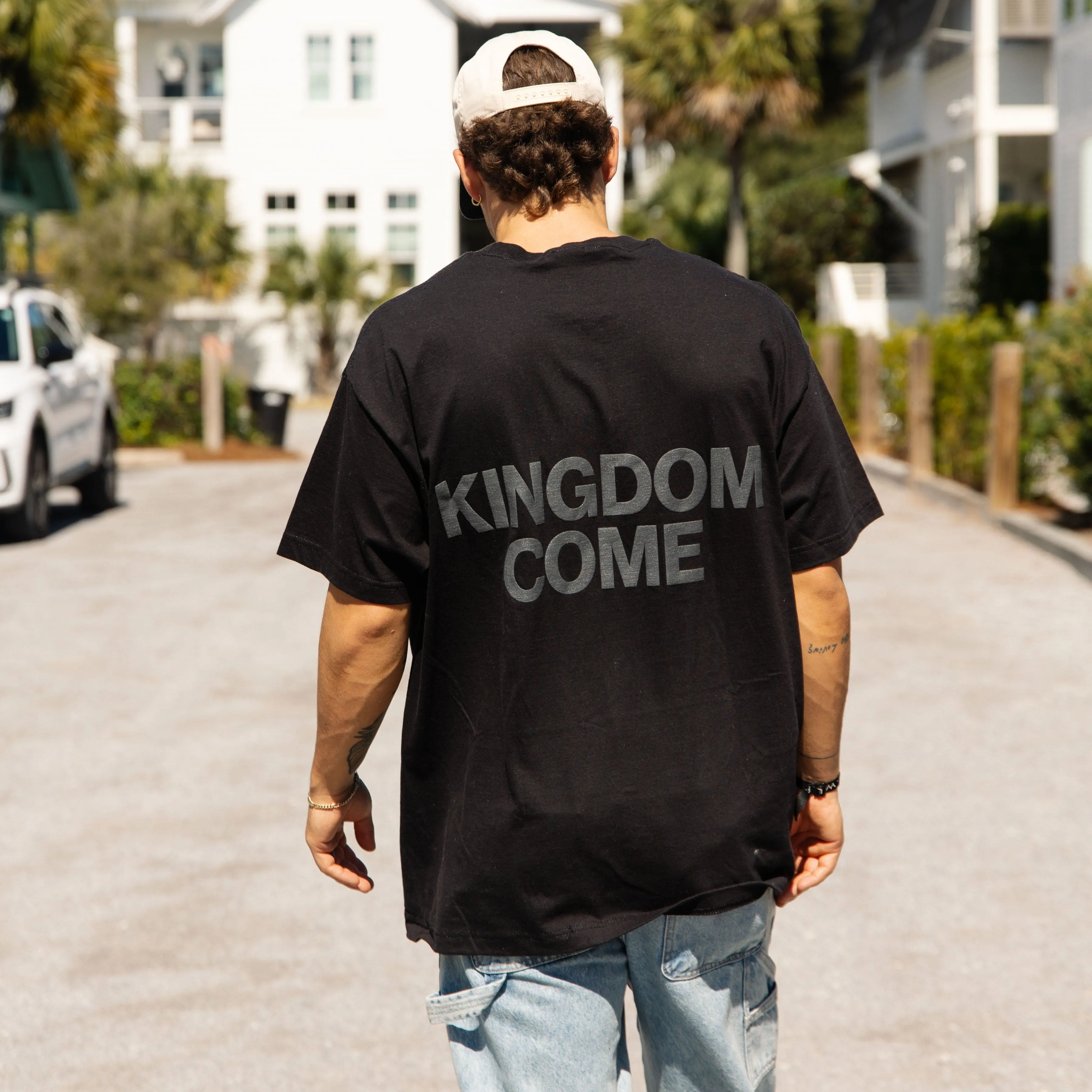 KINGDOM COME MONOCHROME TEE sold by He Would Love First product image thumbnail 3