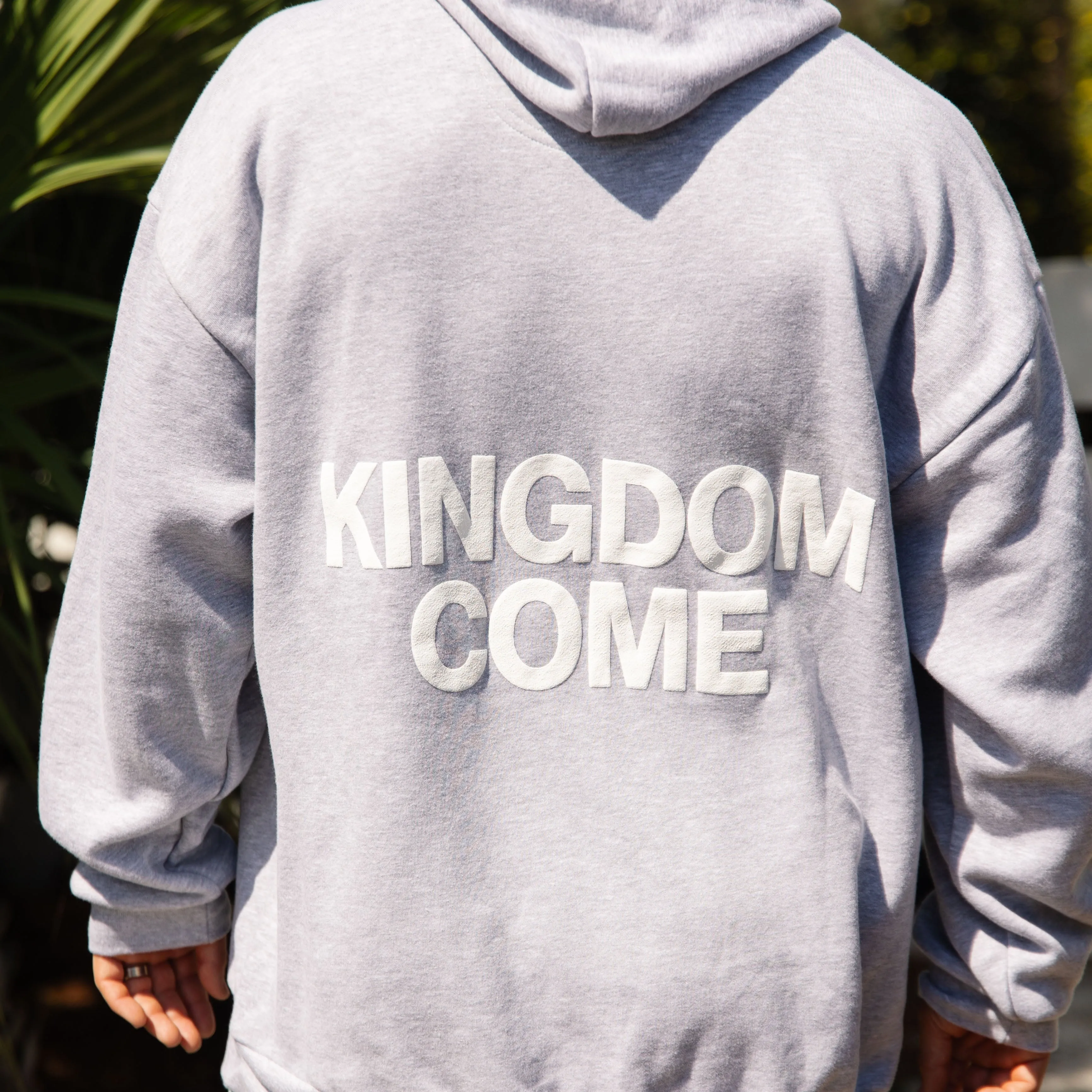 "KINGDOM COME" PUFF PRINT HOODIE sold by He Would Love First product image thumbnail 3