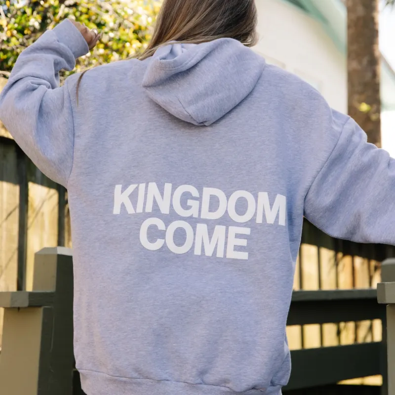 "KINGDOM COME" PUFF PRINT HOODIE sold by He Would Love First
